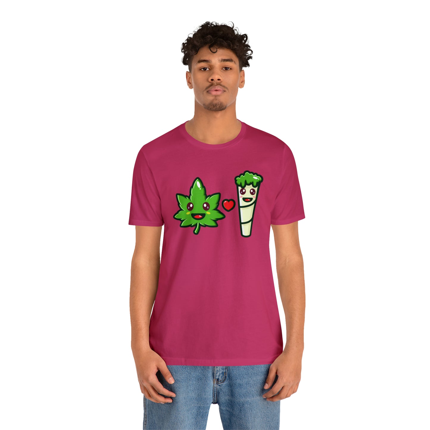 Stoney: Leafy Loves Blunty  │Premium Jersey T-shirt