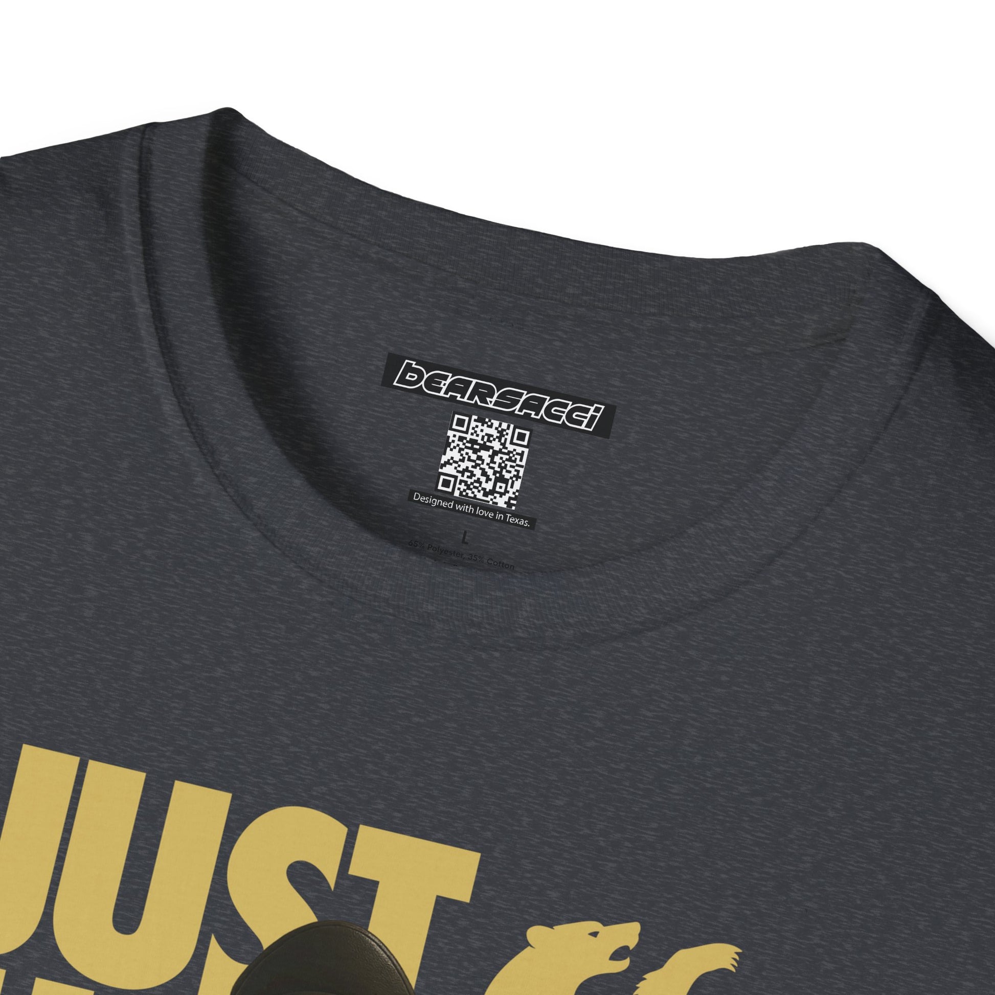 Bearsacci™ X Dominion: Just Fucking Do It Dom Daddy Teddy Bear│ Softsyle T-shirt