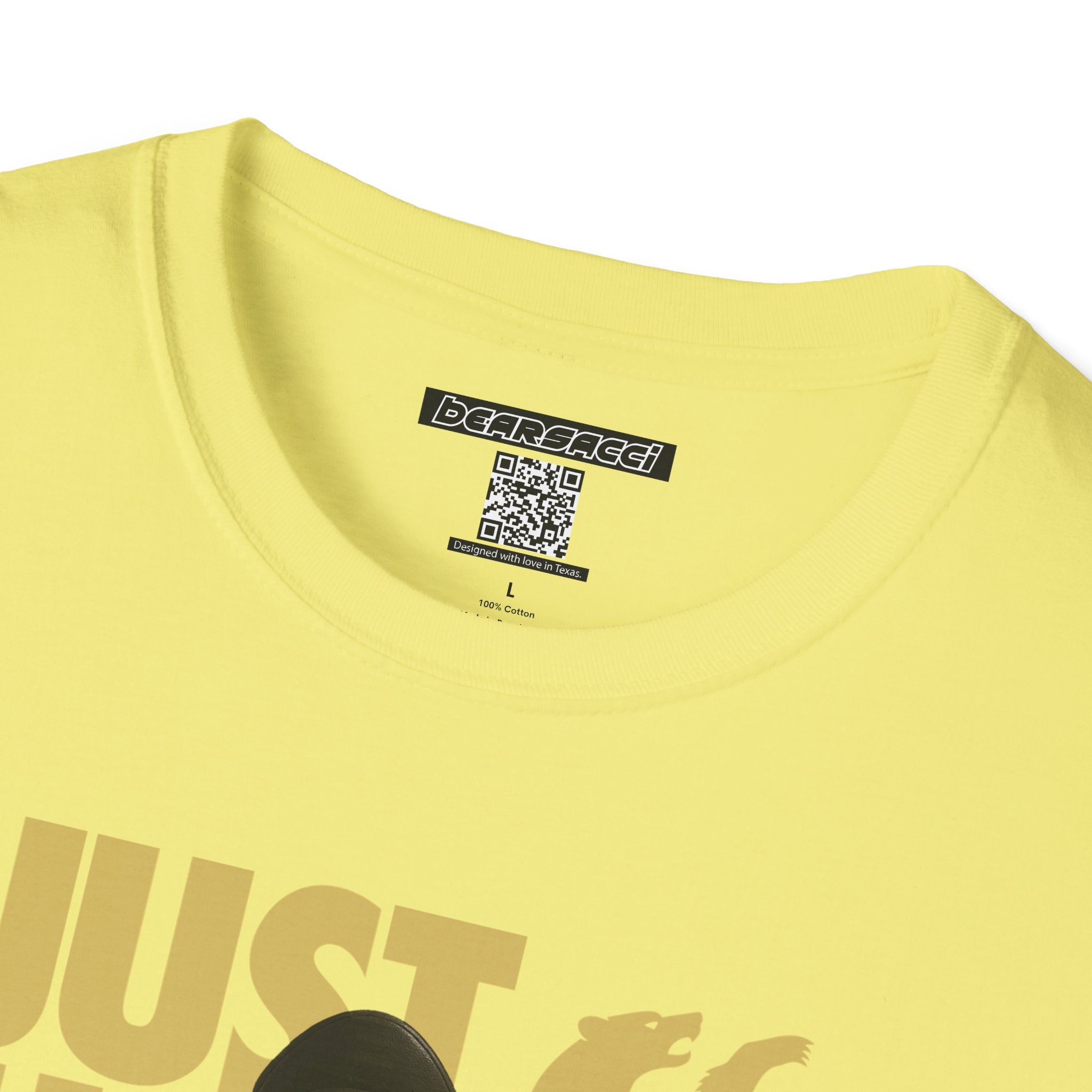 Bearsacci™ X Dominion: Just Fucking Do It Dom Daddy Teddy Bear│ Softsyle T-shirt