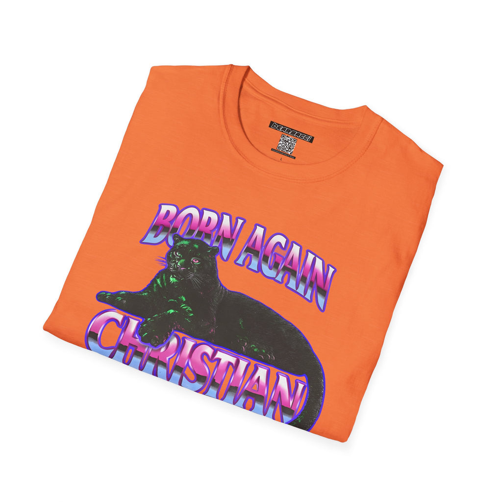 FakeDesigner®: Chinatown Market Secret Club Born Again Christian │ Softsyle T-shirt