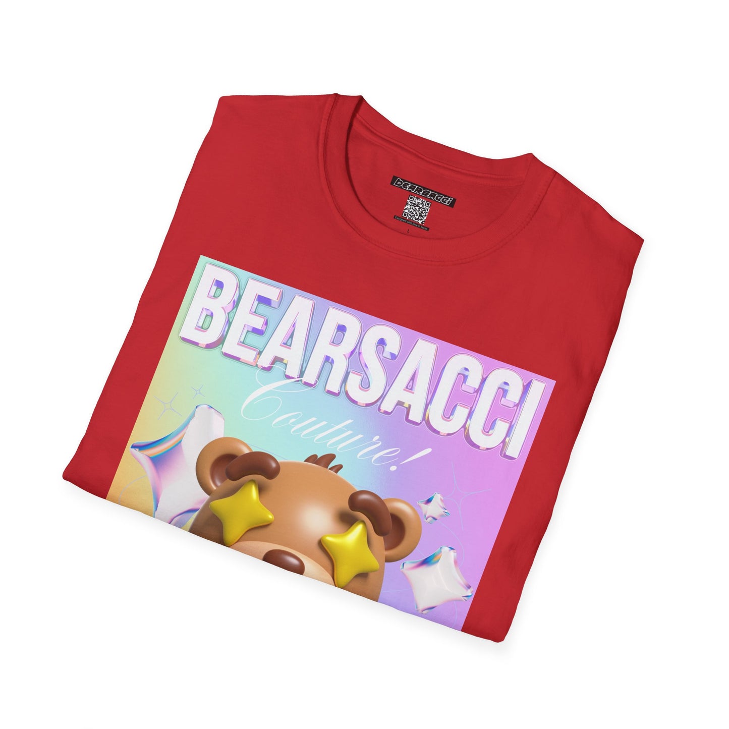 Fake Designer™: Holo Teddy Bear│ Softsyle T-shirt