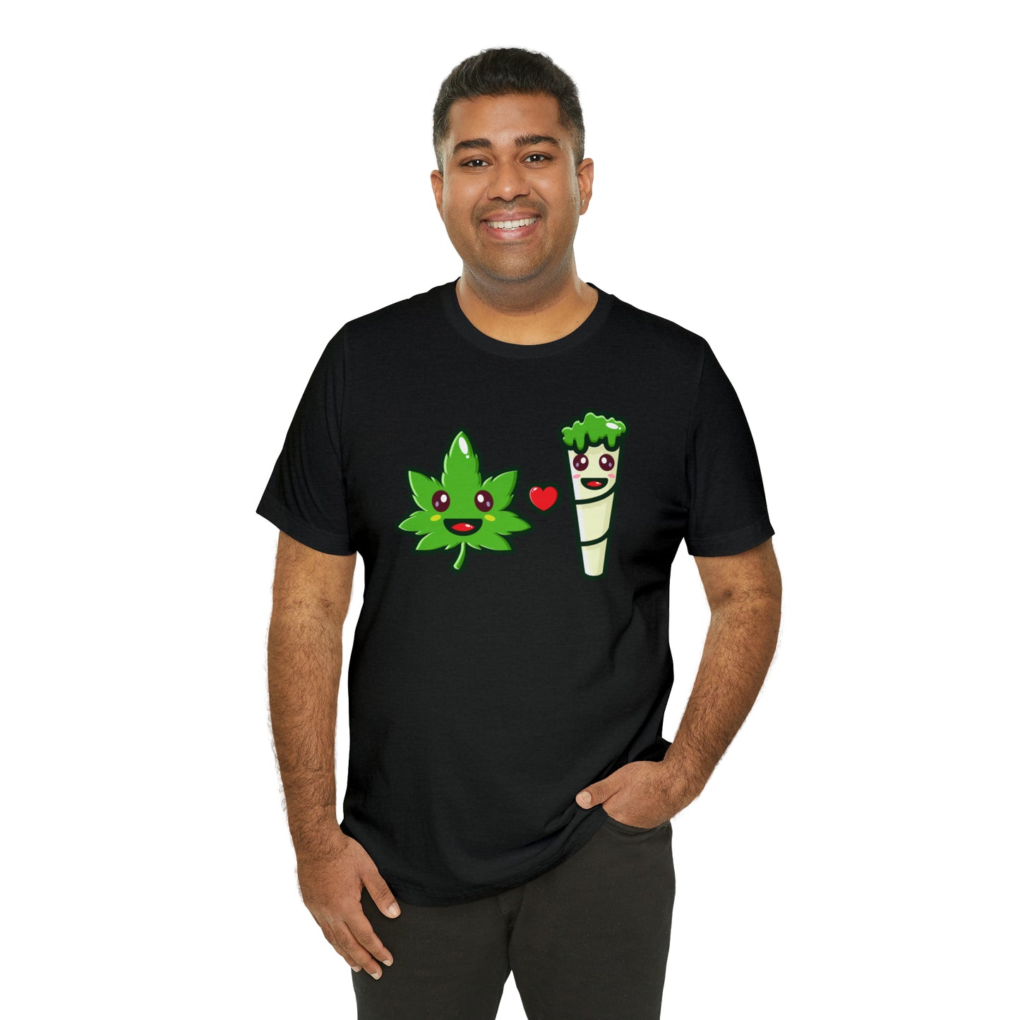 Stoney: Leafy Loves Blunty  │Premium Jersey T-shirt