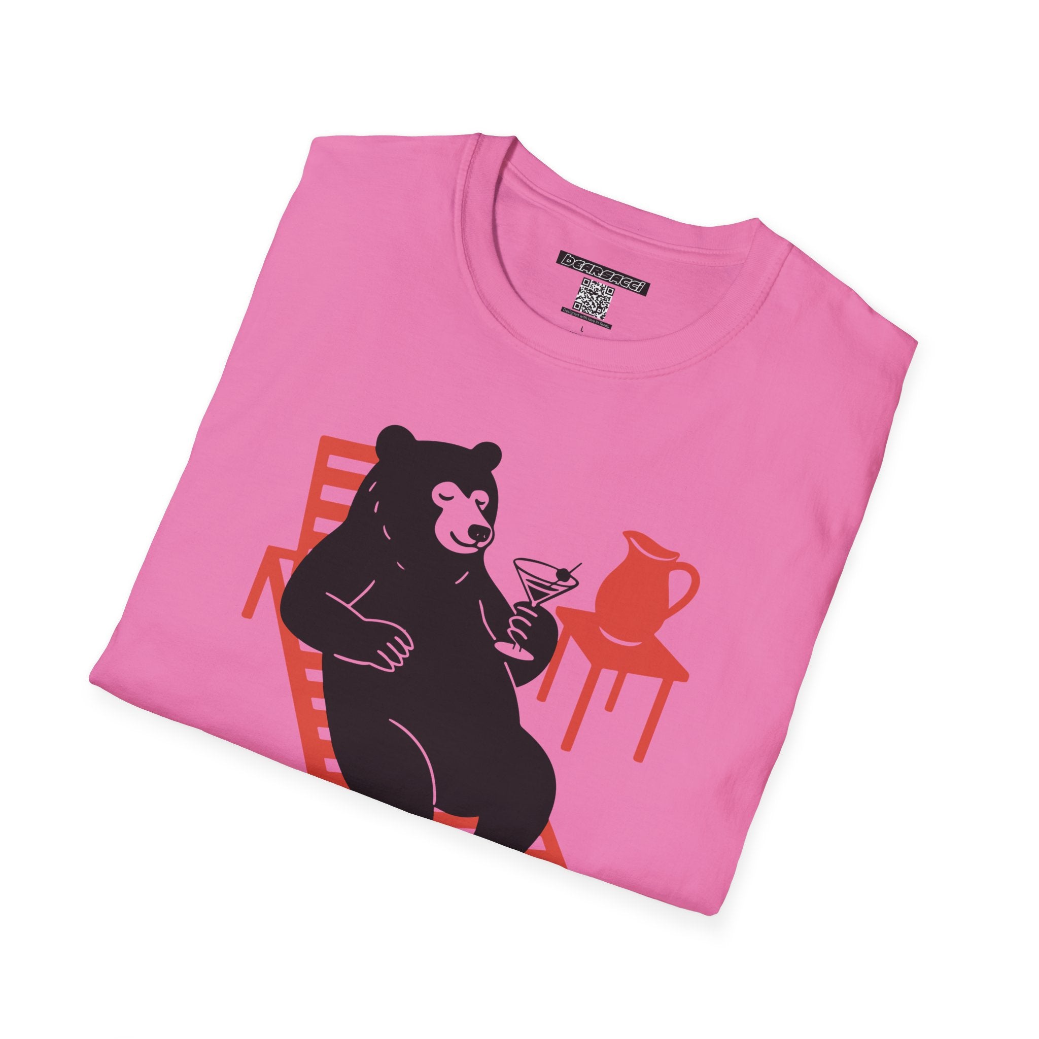 Bearsacci® X Wanderlust®: Sunday Funday Lazy Bear│ Softsyle T-shirt