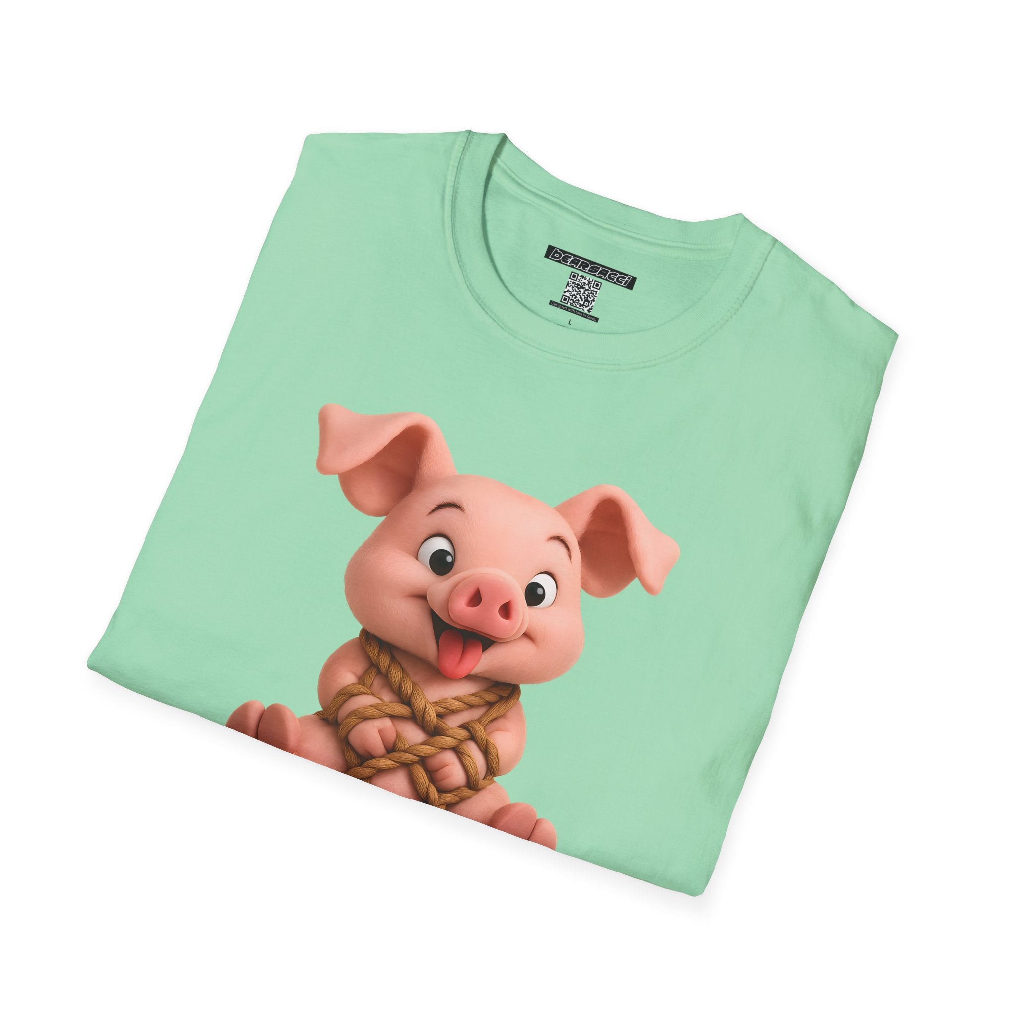 SlutPride® X Dominion®: Hog Tied (Rope Piggy)│ Softsyle T-shirt