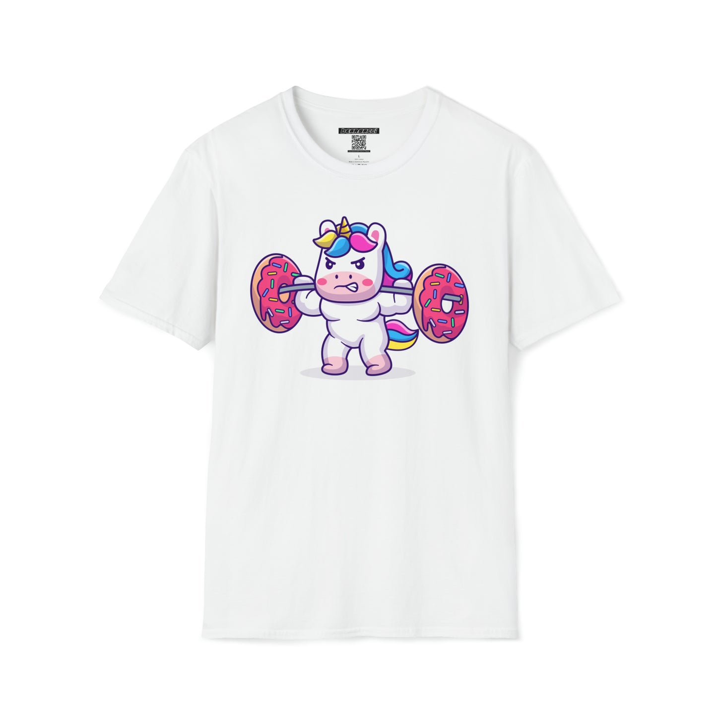 HyperPop™: Unicorn Lifting Doughnuts │ Softsyle T-shirt