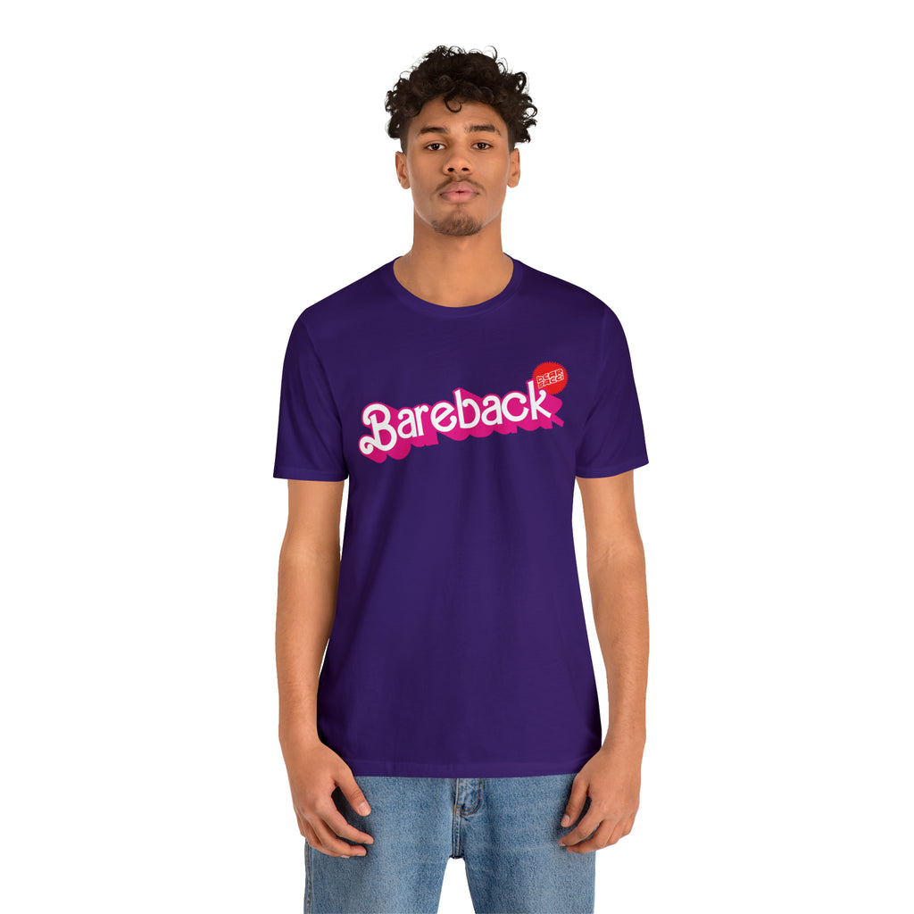 Bearbie™ X Slutpride™: Bareback Logo │Premium Jersey T-shirt