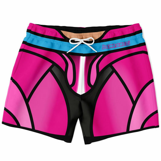 Zeus "Bearbie" Colorway │ Trompe L'Oeil Swim Trunks