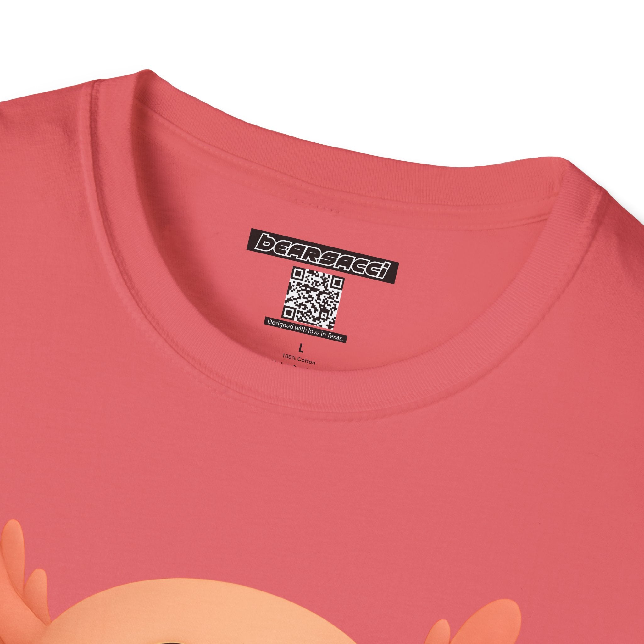 PeroLike X HyperPop®: Axolotl Mazapan │ Softsyle T-shirt