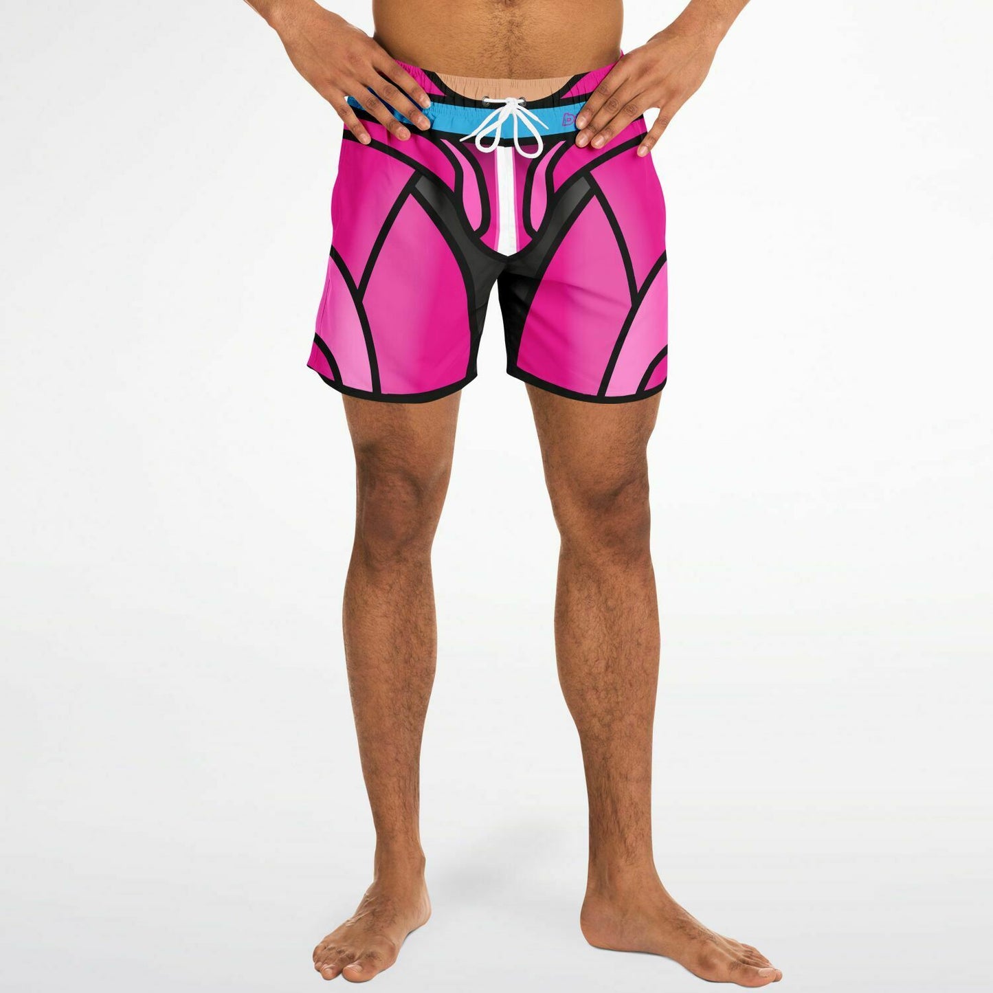 Zeus "Bearbie" Colorway │ Trompe L'Oeil Swim Trunks