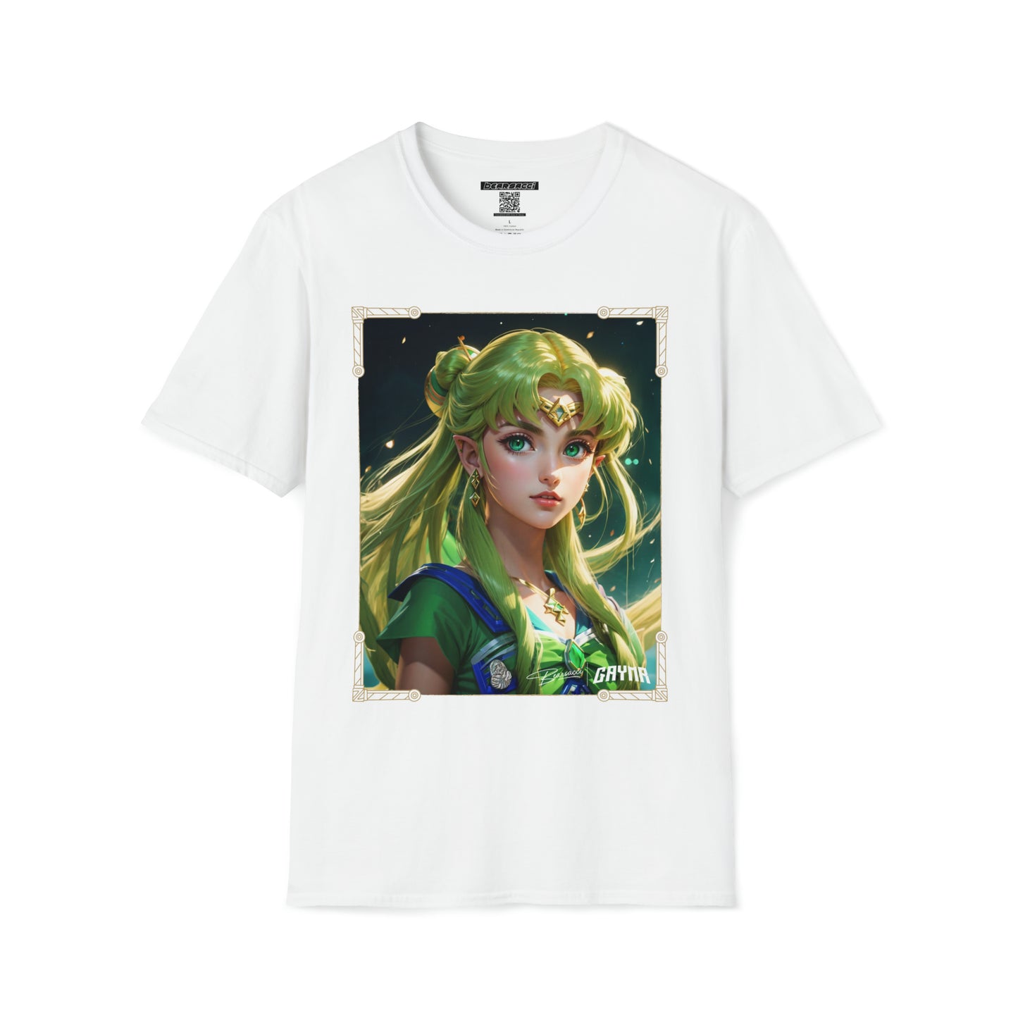 Gaymer™: Sailor Link (gender-bend) Closeup │ Softsyle T-shirt