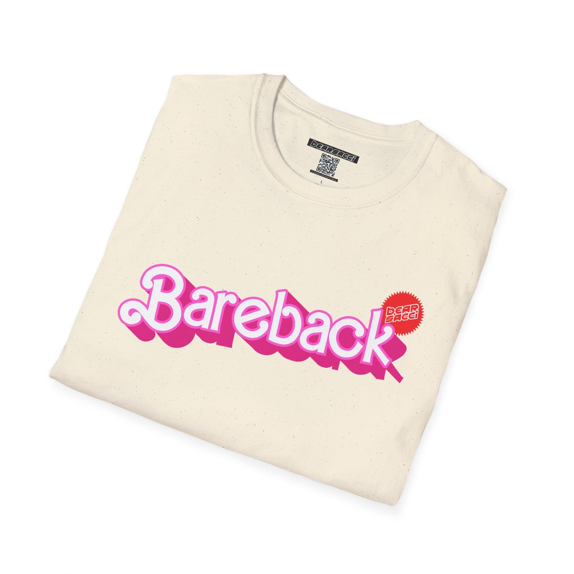 Bearbie® X Slutpride®: Bareback Logo │Softsyle T-shirt