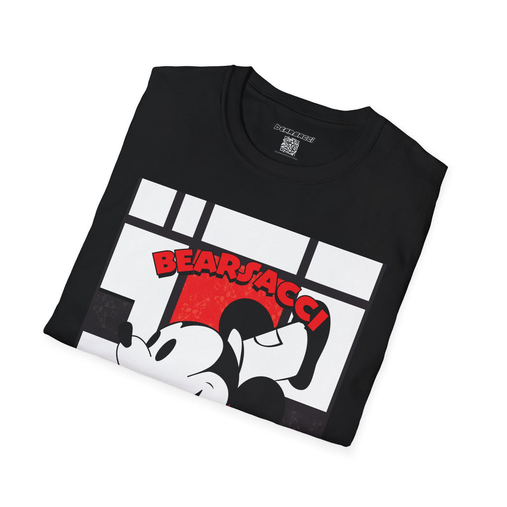 HyperPop™: Mondrian Steamboat Willie│ Softsyle T-shirt