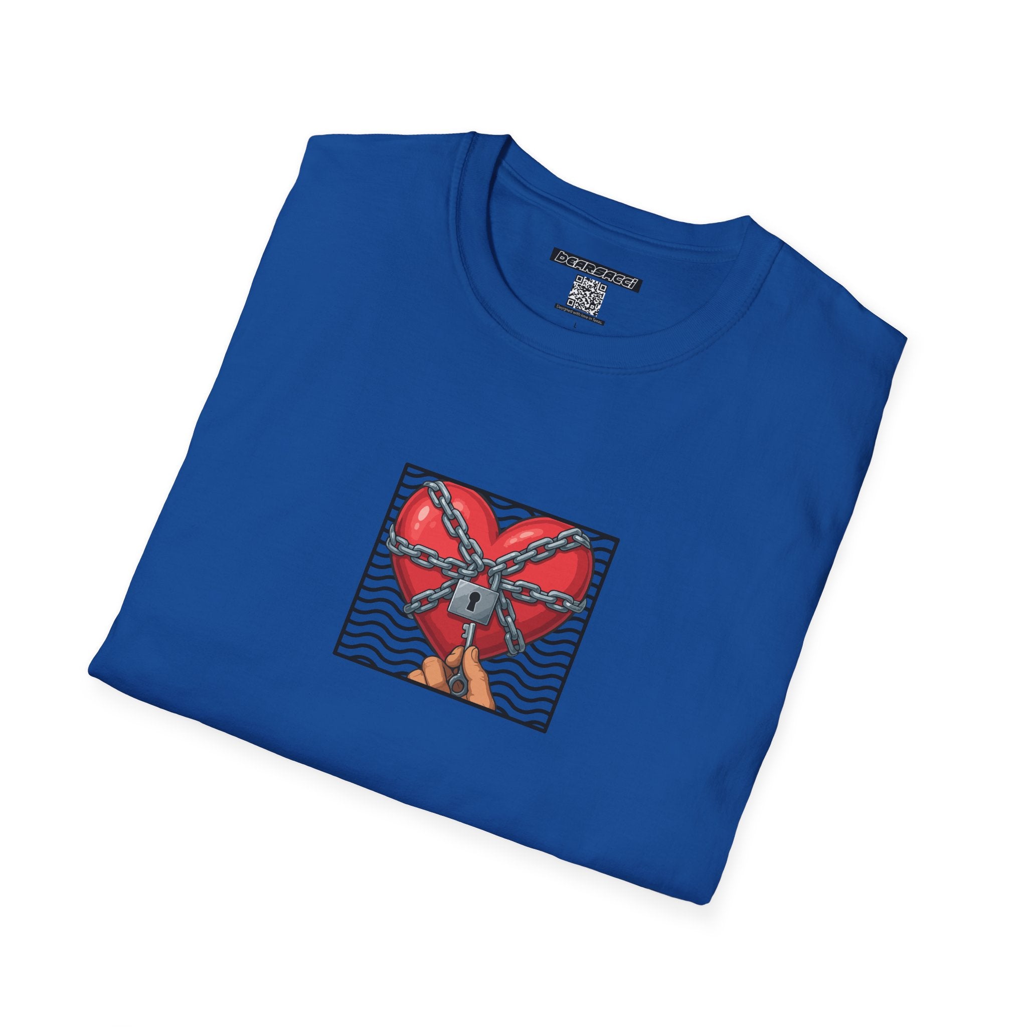 SlutPride® X Dominion®: Locked Heart │ Softsyle T-shirt