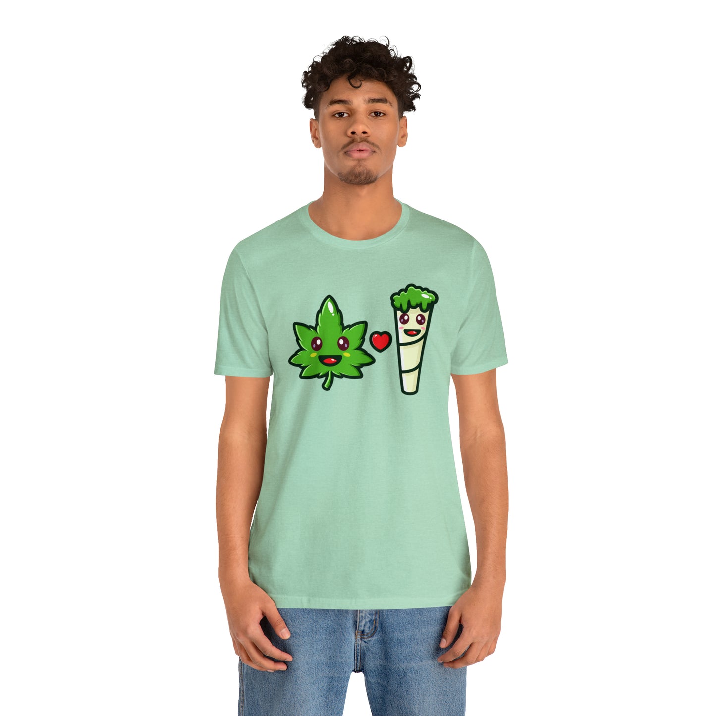 Stoney: Leafy Loves Blunty  │Premium Jersey T-shirt