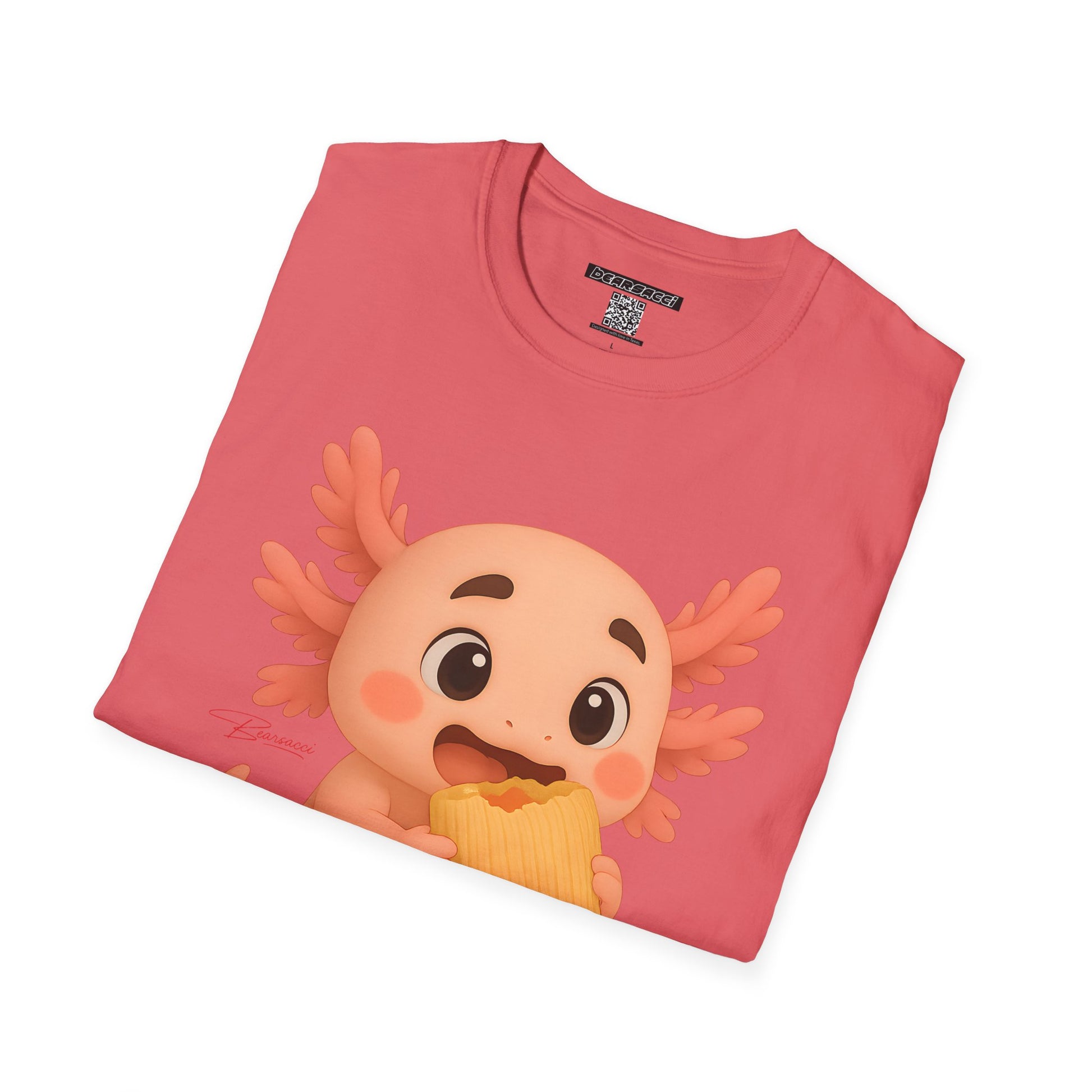 PeroLike X HyperPop®: Axolotl Tamal │ Softsyle T-shirt