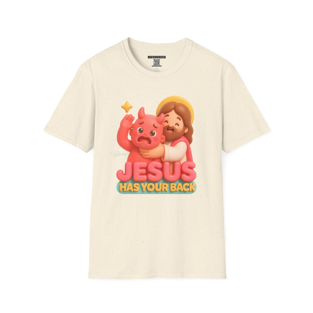 HyperPop®: Jesus Has Your Back │ Softsyle T-shirt