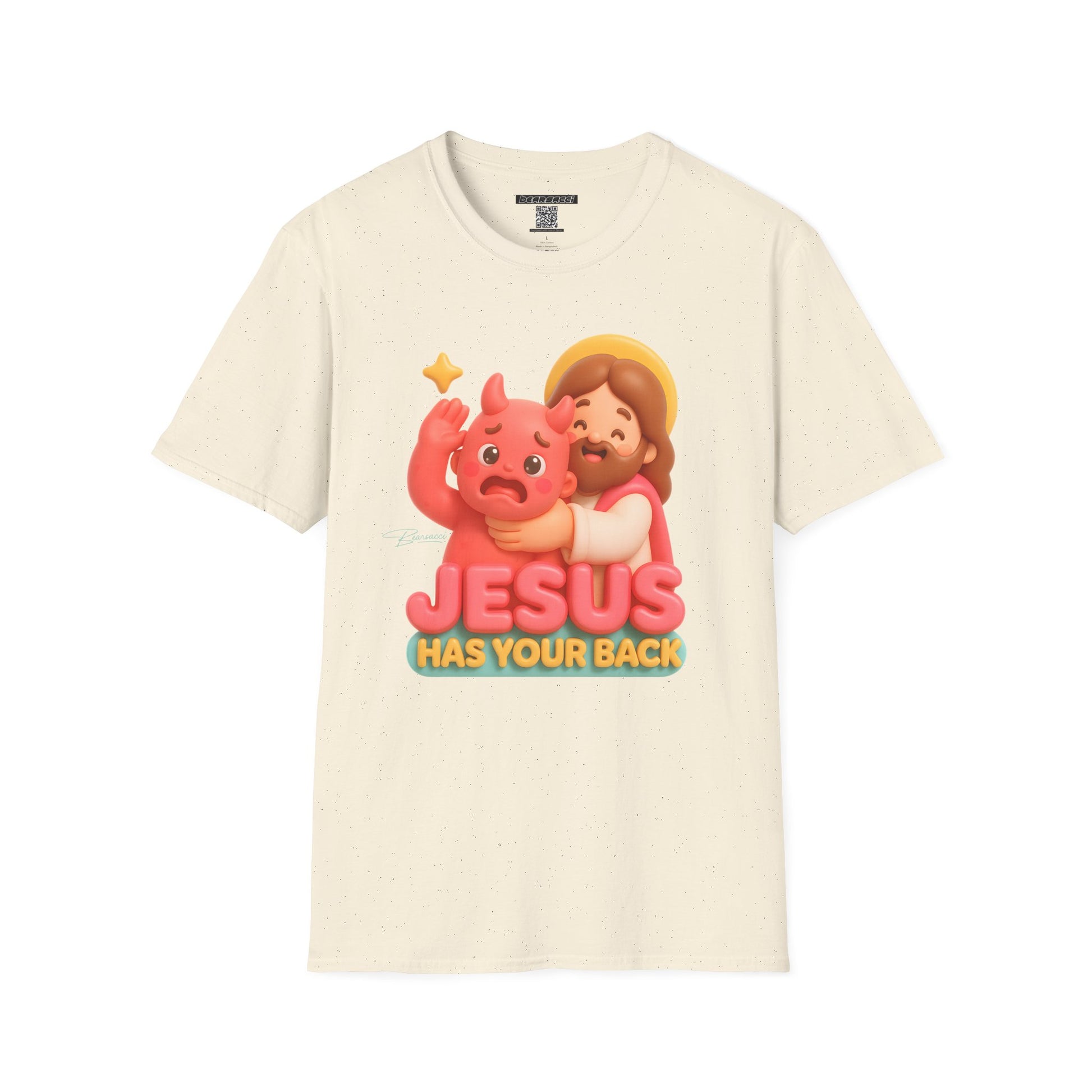 HyperPop®: Jesus Has Your Back │ Softsyle T-shirt