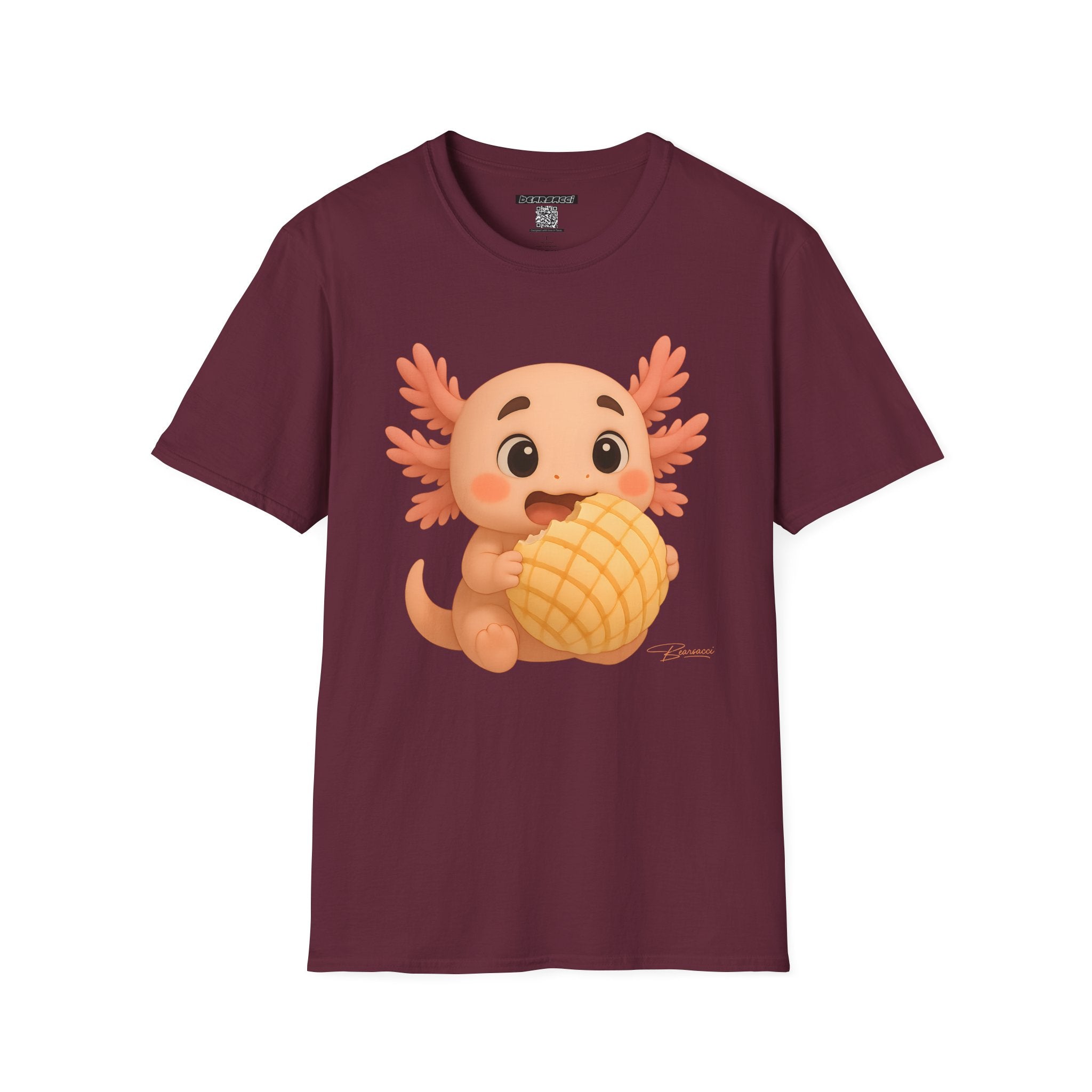 PeroLike X HyperPop®: Axolotl Concha Pan Dulce │ Softsyle T-shirt