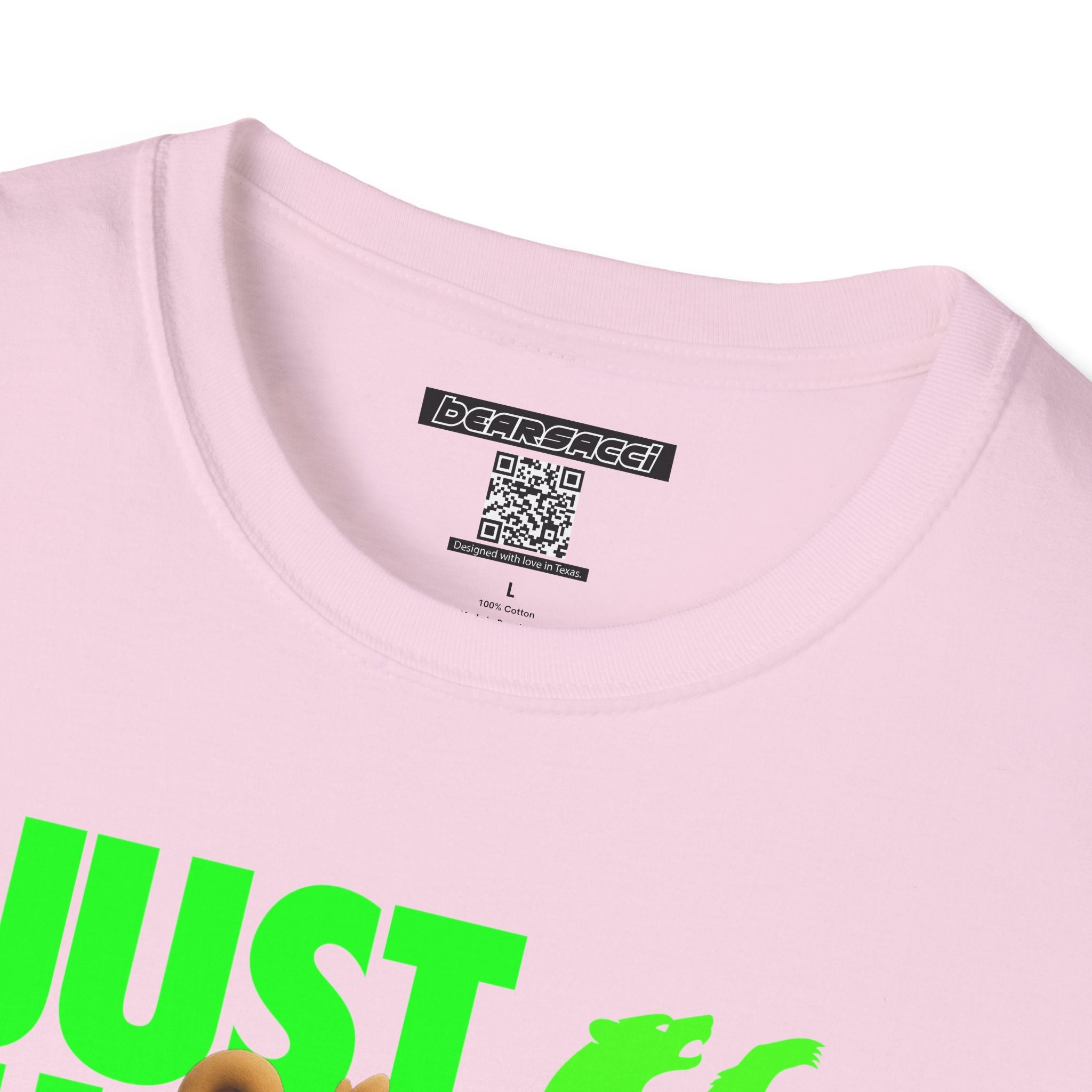 Bearsacci™ X Dominion: Just Fucking Do It Brat Teddy Bear│ Softsyle T-shirt