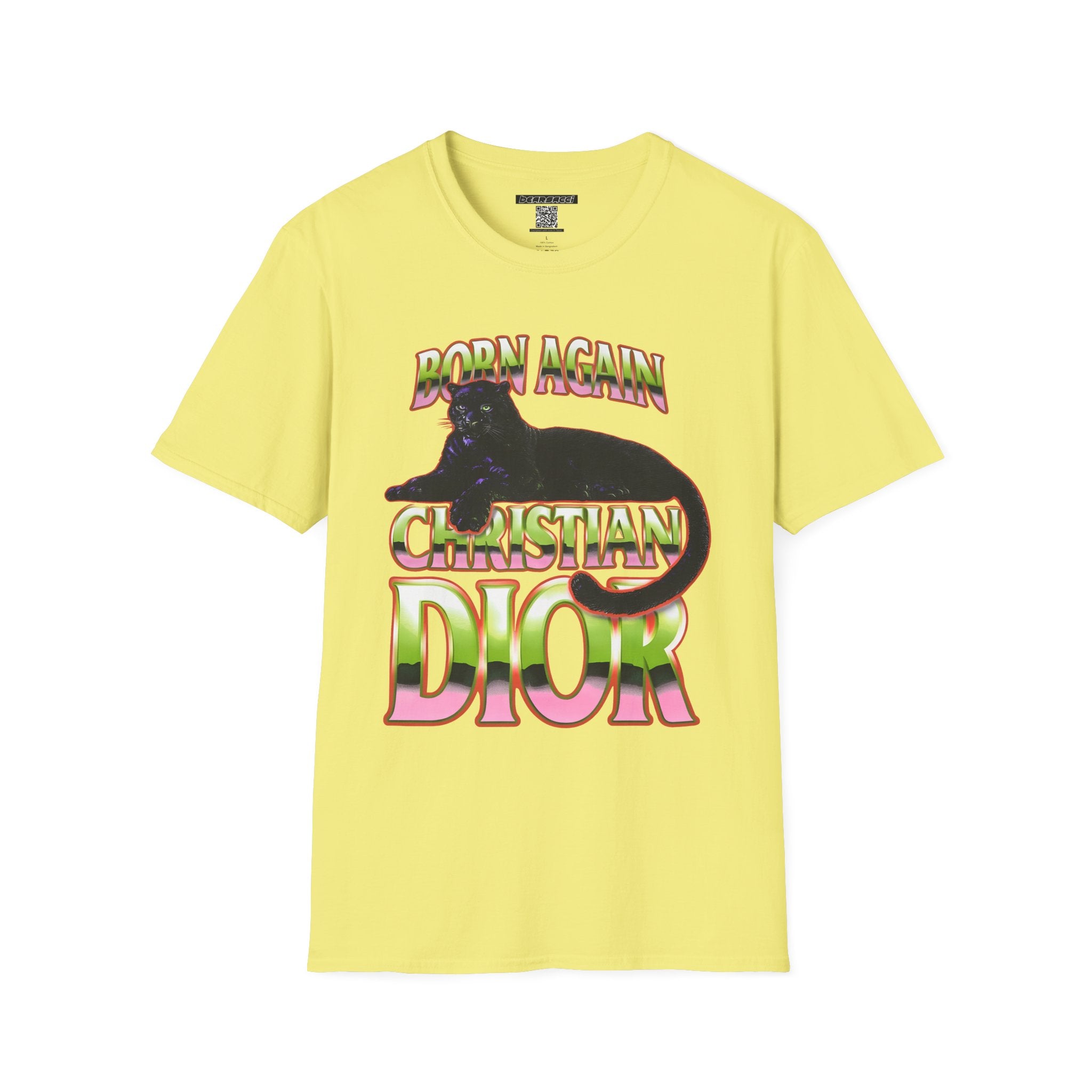 FakeDesigner®: Chinatown Market Secret Club Born Again Christian │ Softsyle T-shirt
