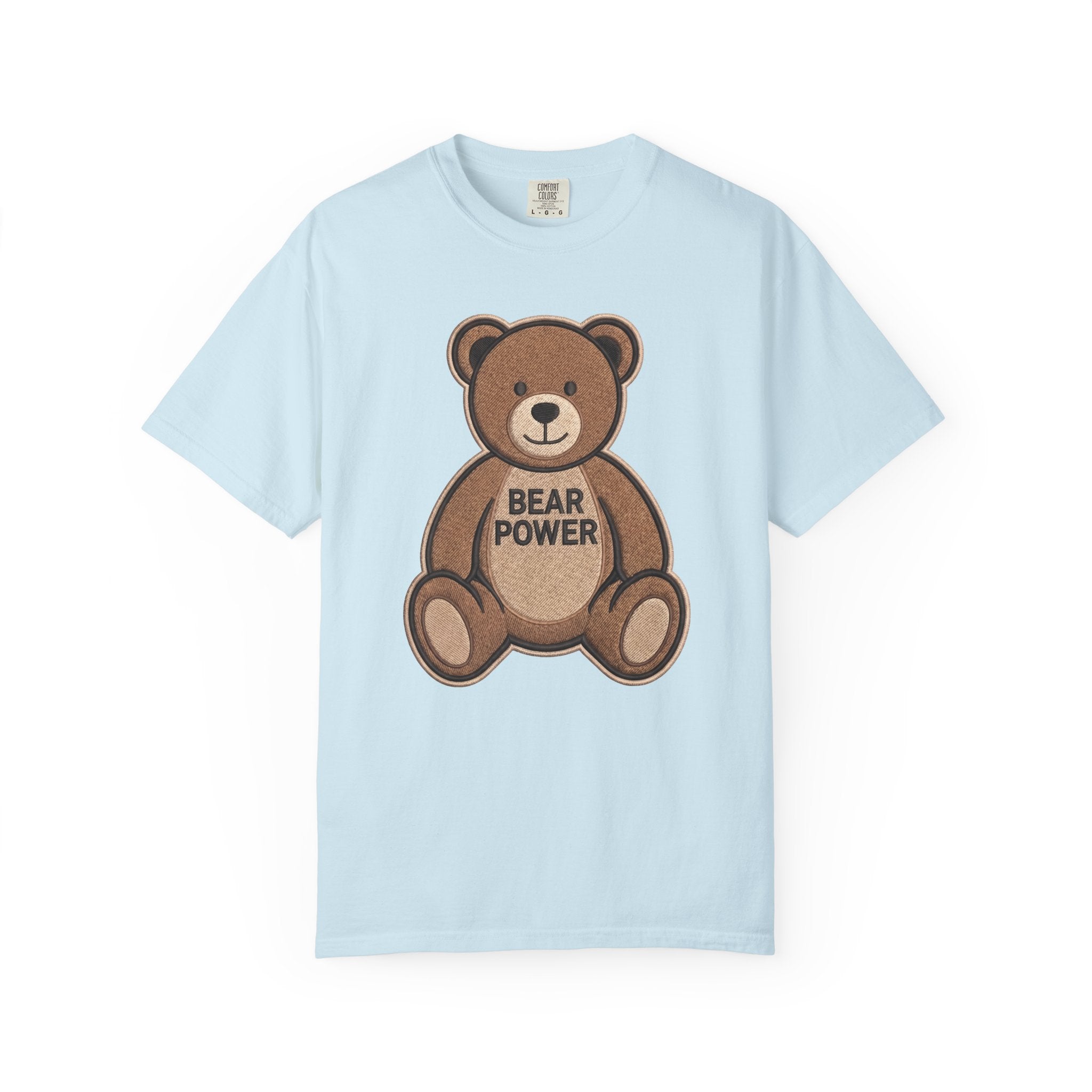 Bearmart®: Bear Power Teddybear │Comfort Colors® T-shirt