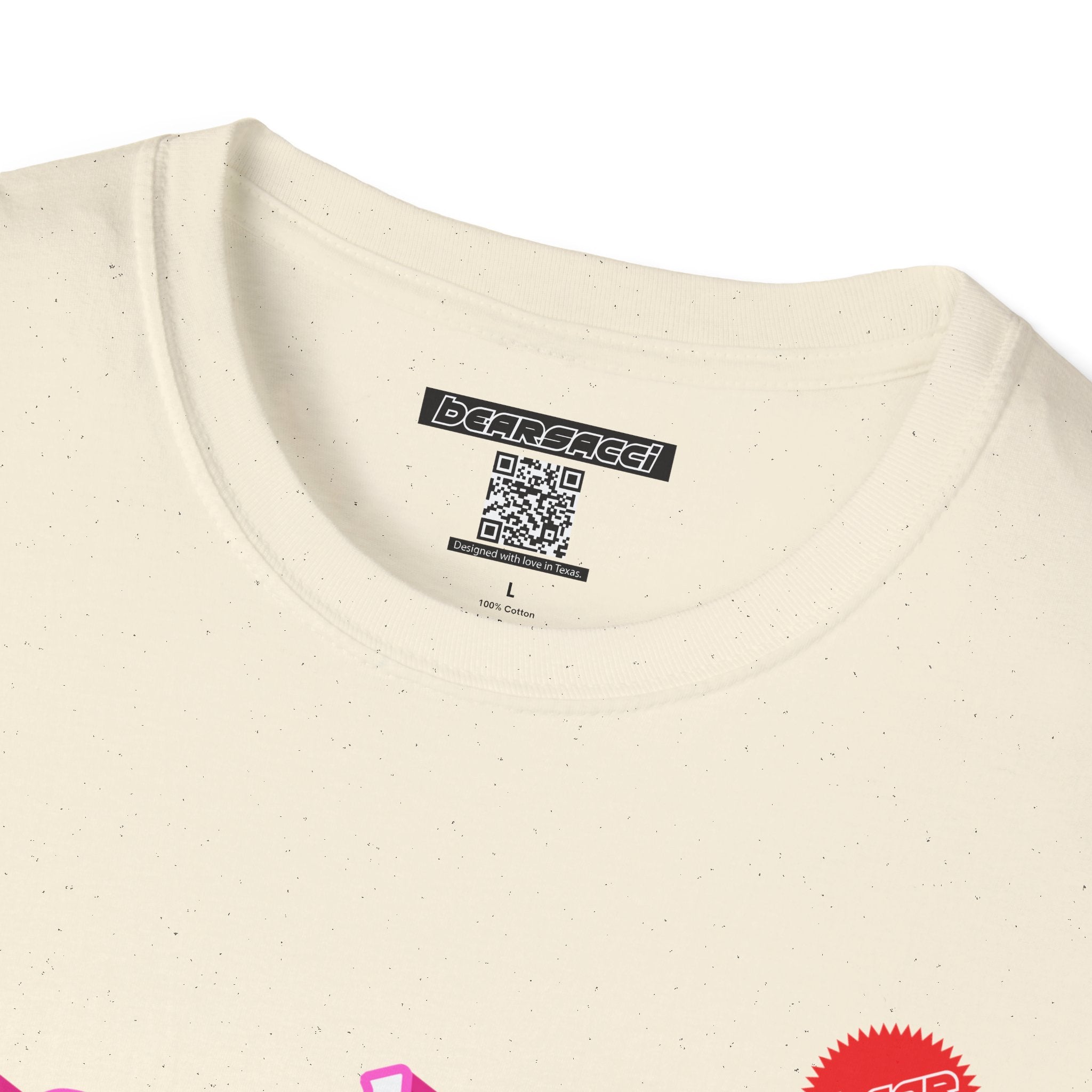 Bearbie® X Slutpride®: Bareback Logo │Softsyle T-shirt