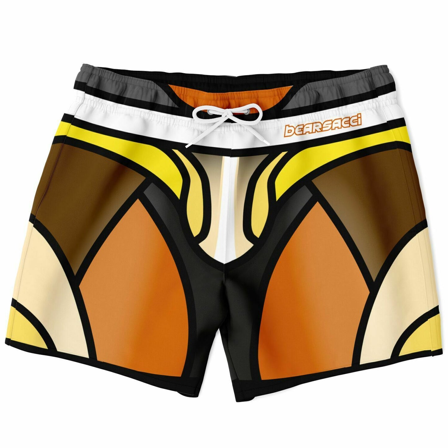 Zeus Riptide (Bear Pride Edition) │ Trompe L'Oeil Swim Trunks