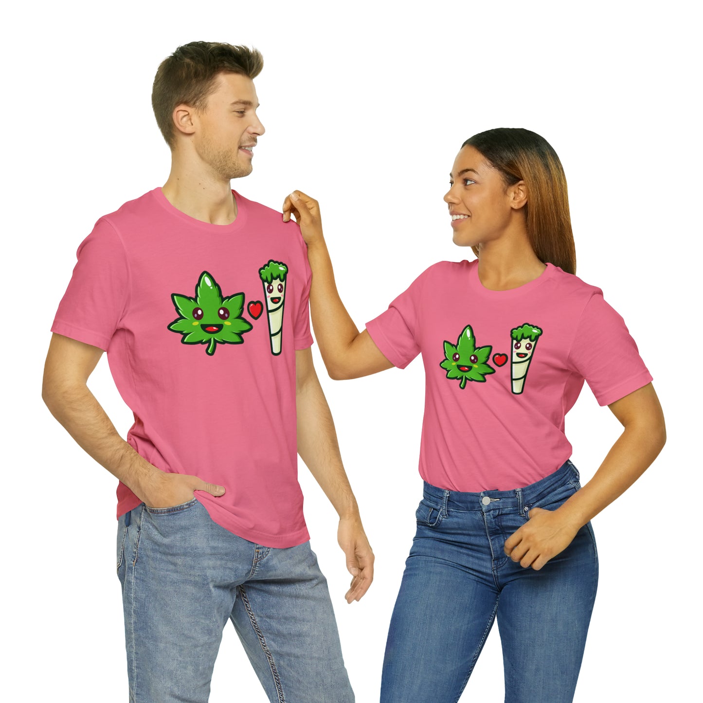 Stoney: Leafy Loves Blunty  │Premium Jersey T-shirt