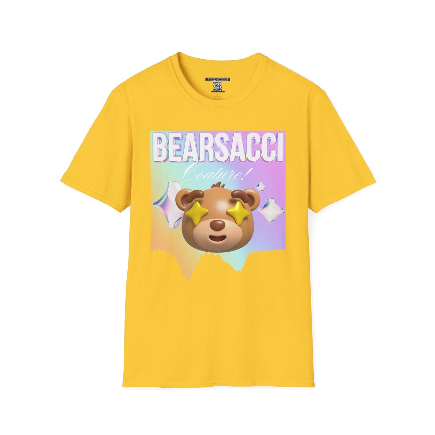 Fake Designer™: Holo Teddy Bear│ Softsyle T-shirt