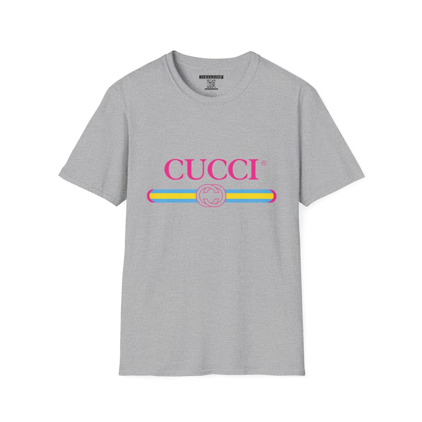 Fake Designer™ X SlutPride™: Cucci Bi Pride Colors│ Softsyle T-shirt