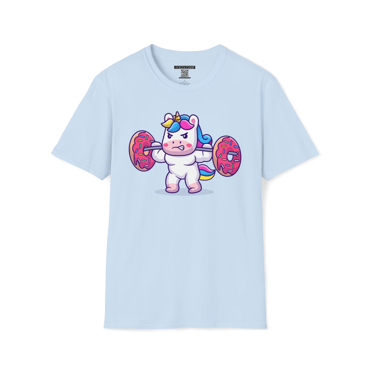 HyperPop™: Unicorn Lifting Doughnuts │ Softsyle T-shirt