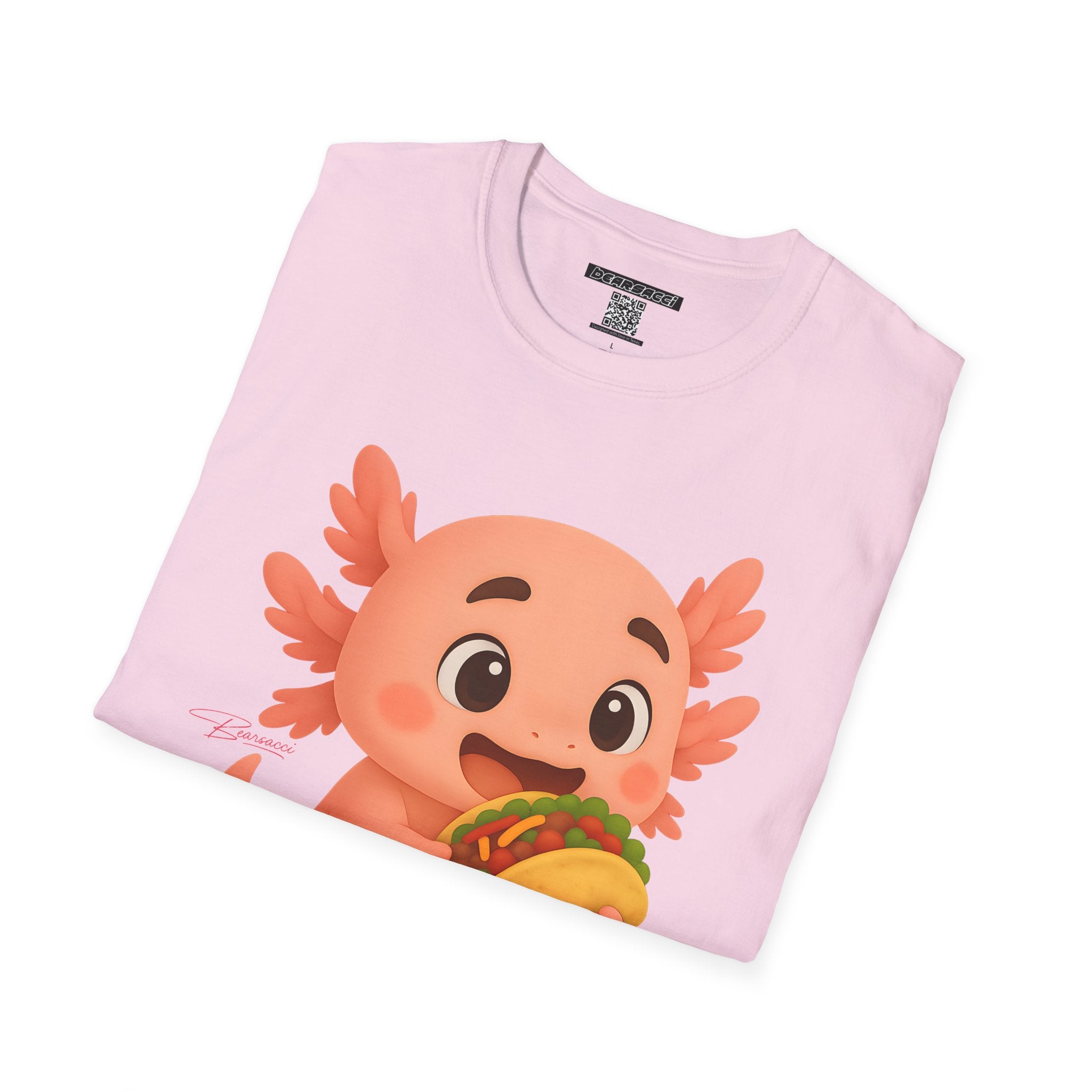 PeroLike X HyperPop®: Axolotl Taco │ Softsyle T-shirt
