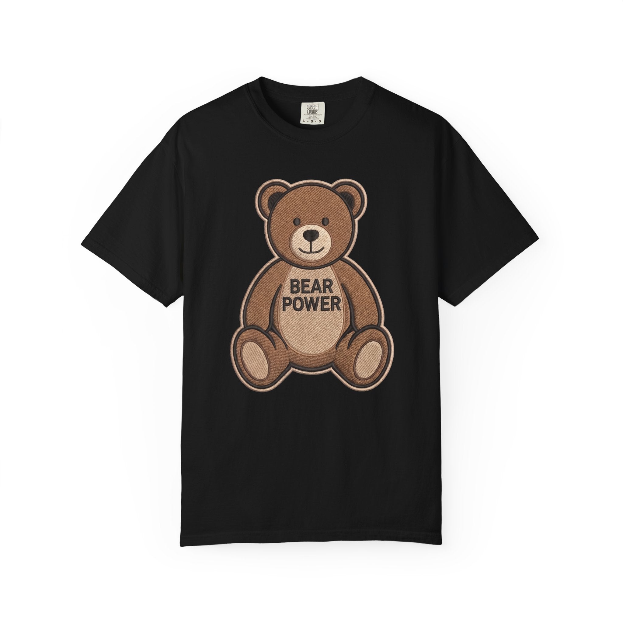 Bearmart®: Bear Power Teddybear │Comfort Colors® T-shirt