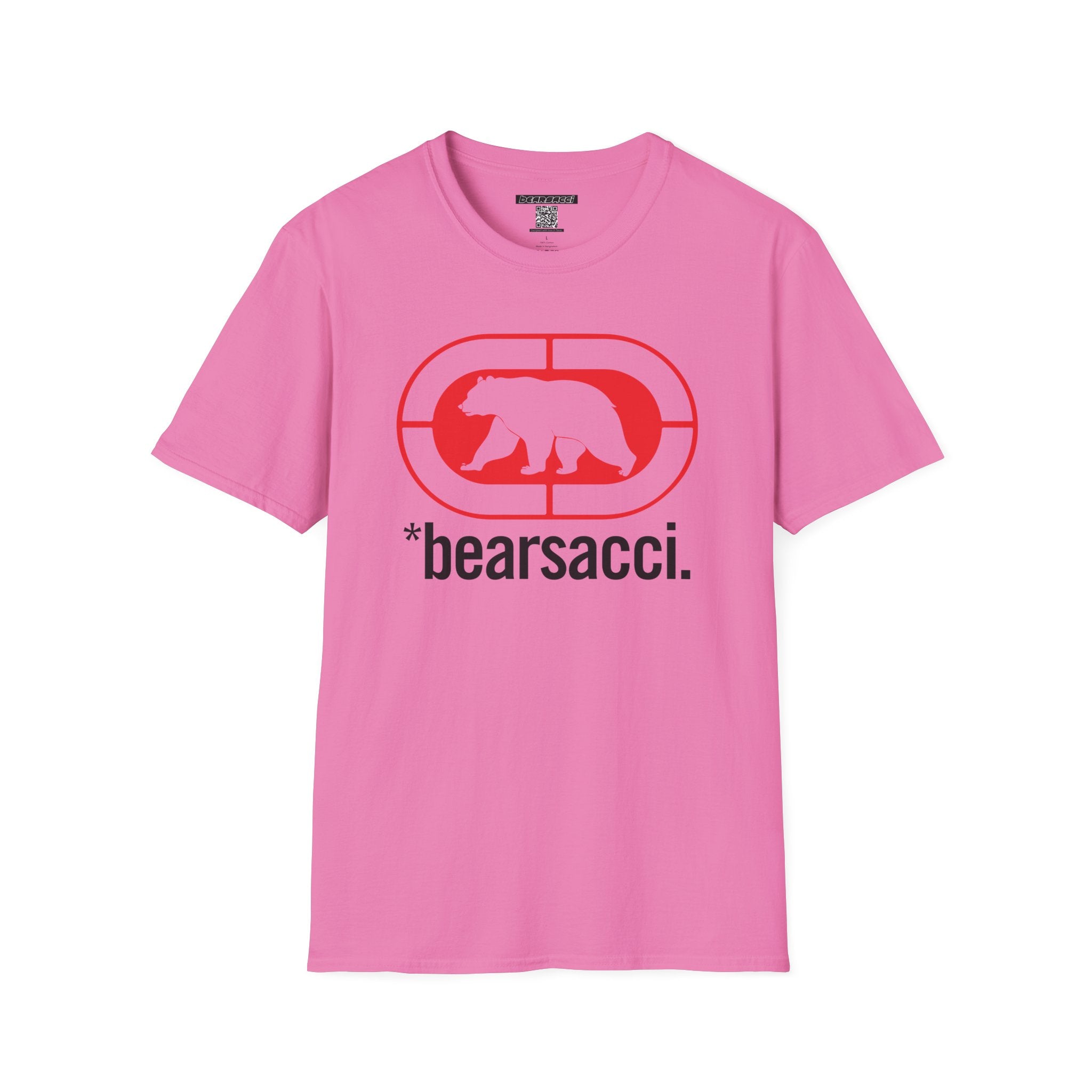 Bearmart® X FakeDesigner®: Bearsacci® Street Logo Tee │Softsyle T-shirt