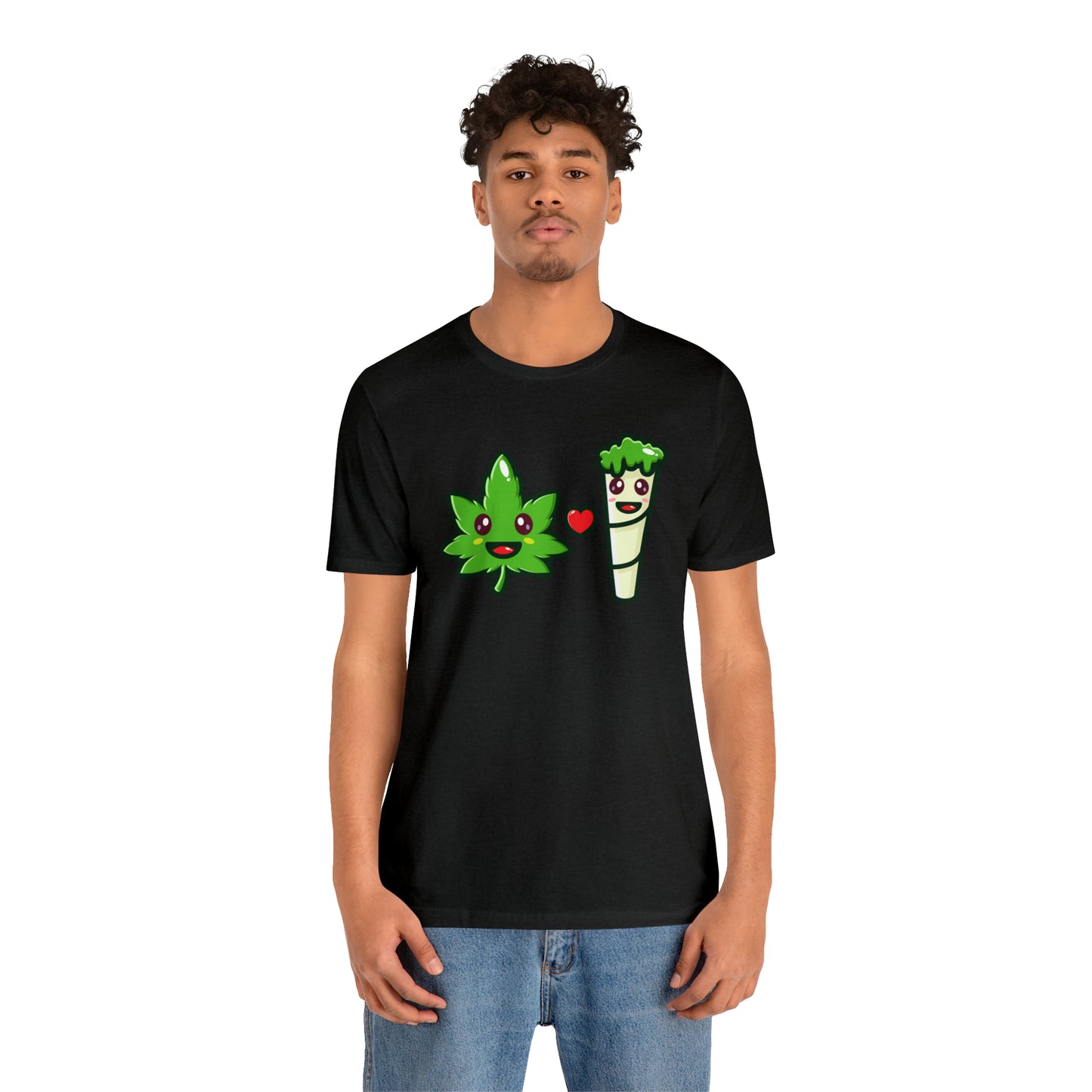 Stoney: Leafy Loves Blunty  │Premium Jersey T-shirt