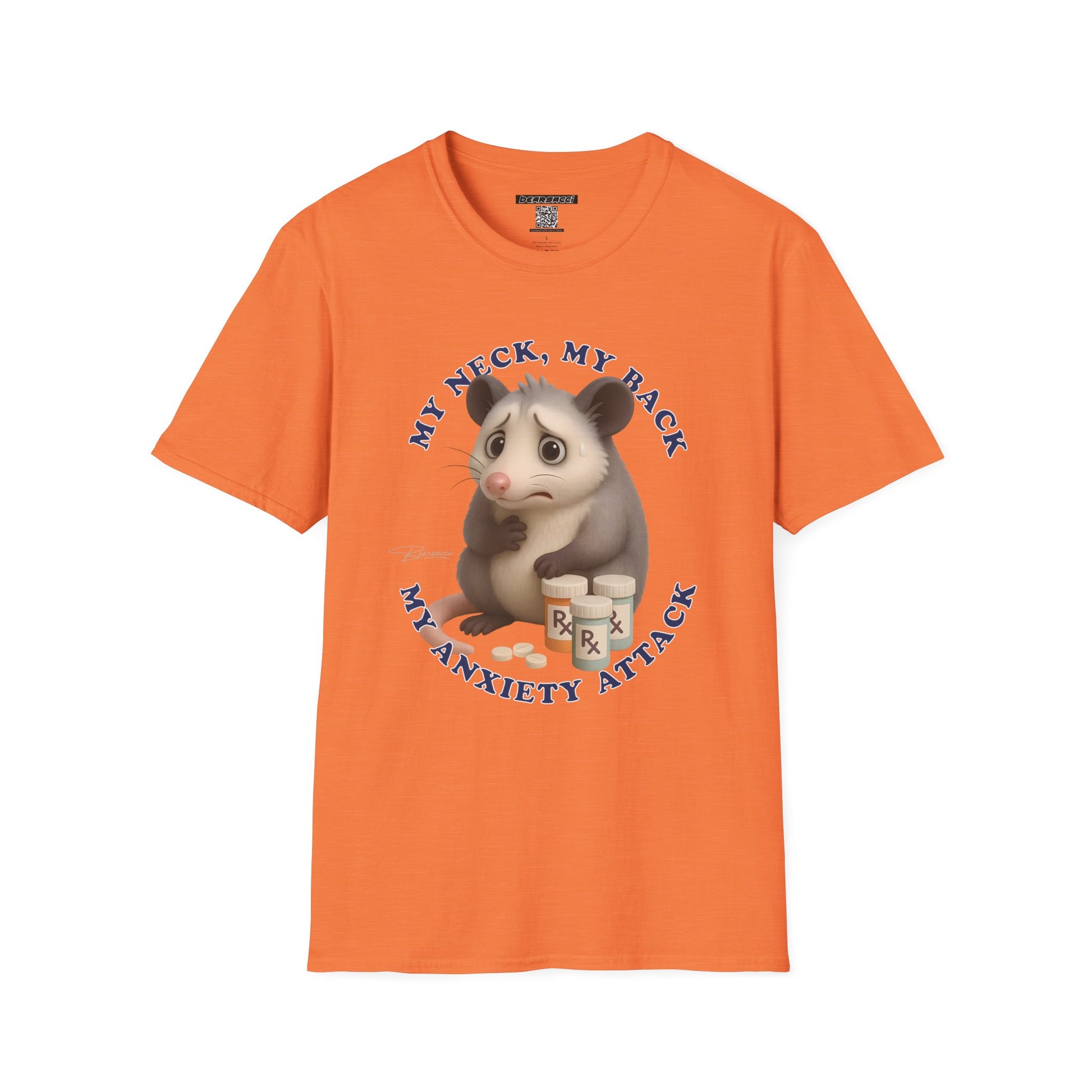 HyperPop®: My Neck My Back My Anxiety Attack │ Softsyle T-shirt