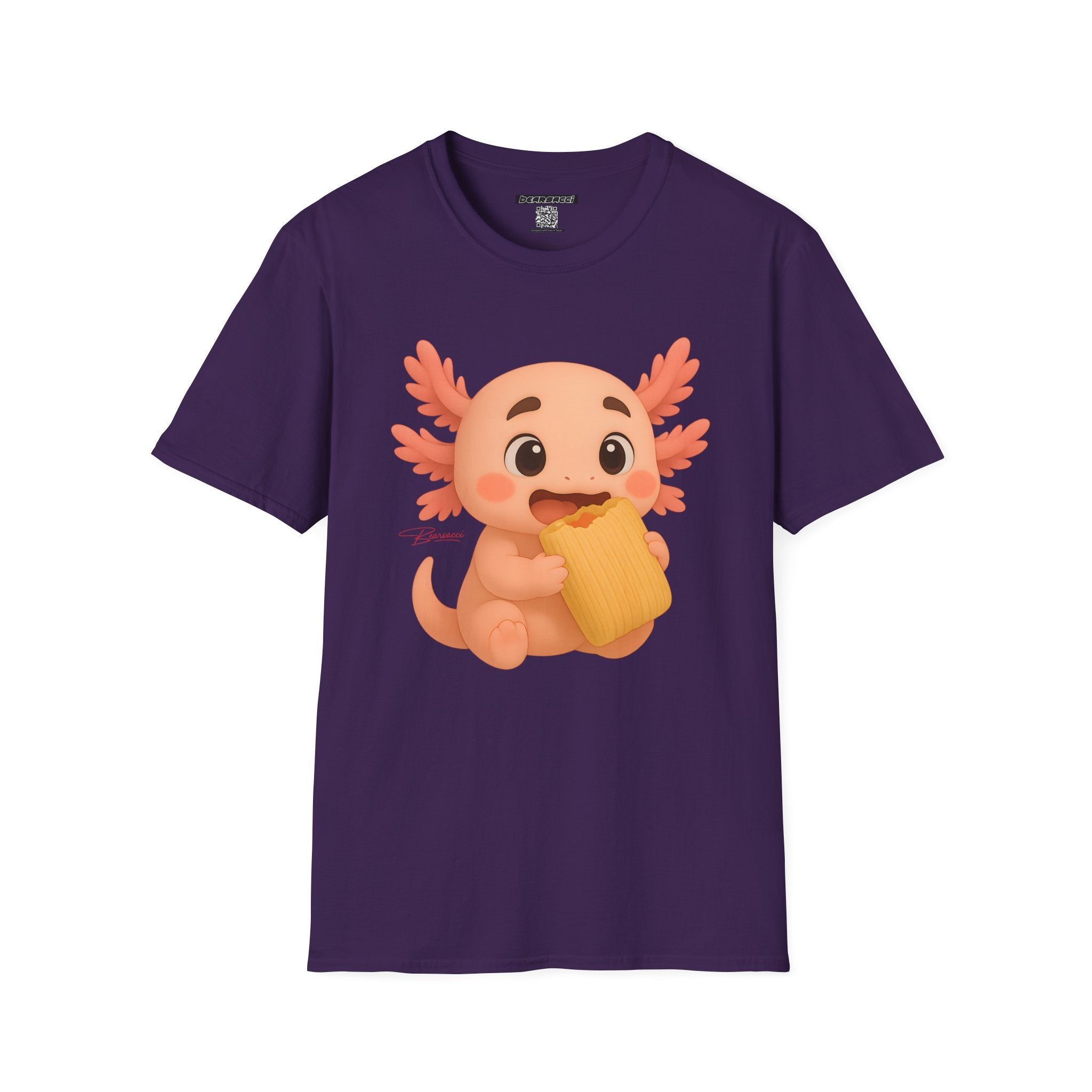 PeroLike X HyperPop®: Axolotl Tamal │ Softsyle T-shirt