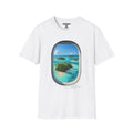HyperPop™ X Wanderlust™ X FakeDesigner™: Window Seat Porthole Fantasy │ Softsyle T-shirt