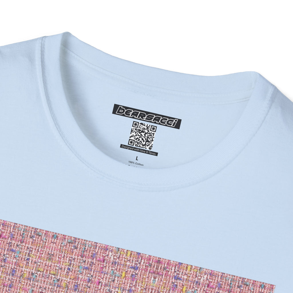 Fake Designer™: Pink Tweed Fuck│ Softsyle T-shirt