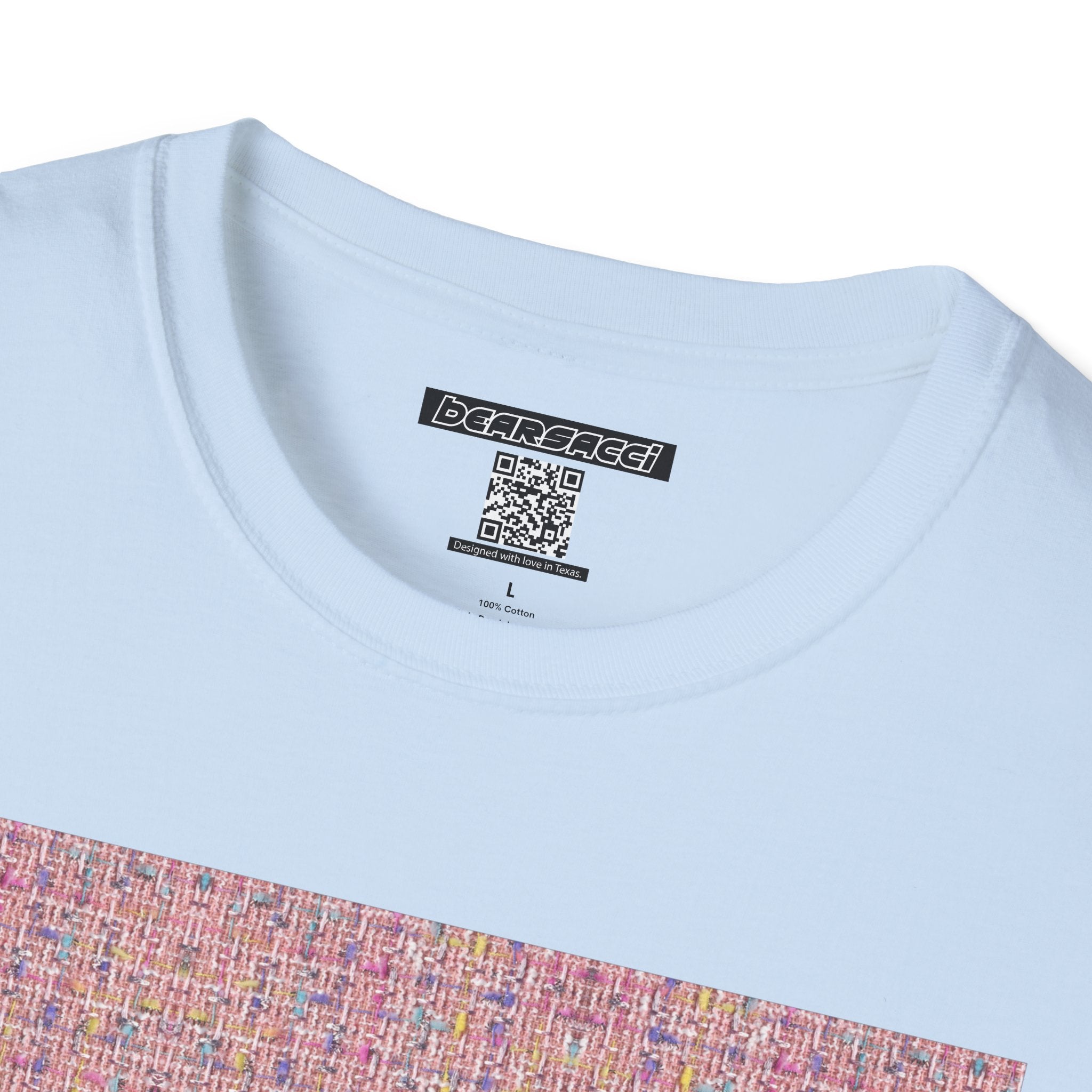 Fake Designer™: Pink Tweed Fuck│ Softsyle T-shirt