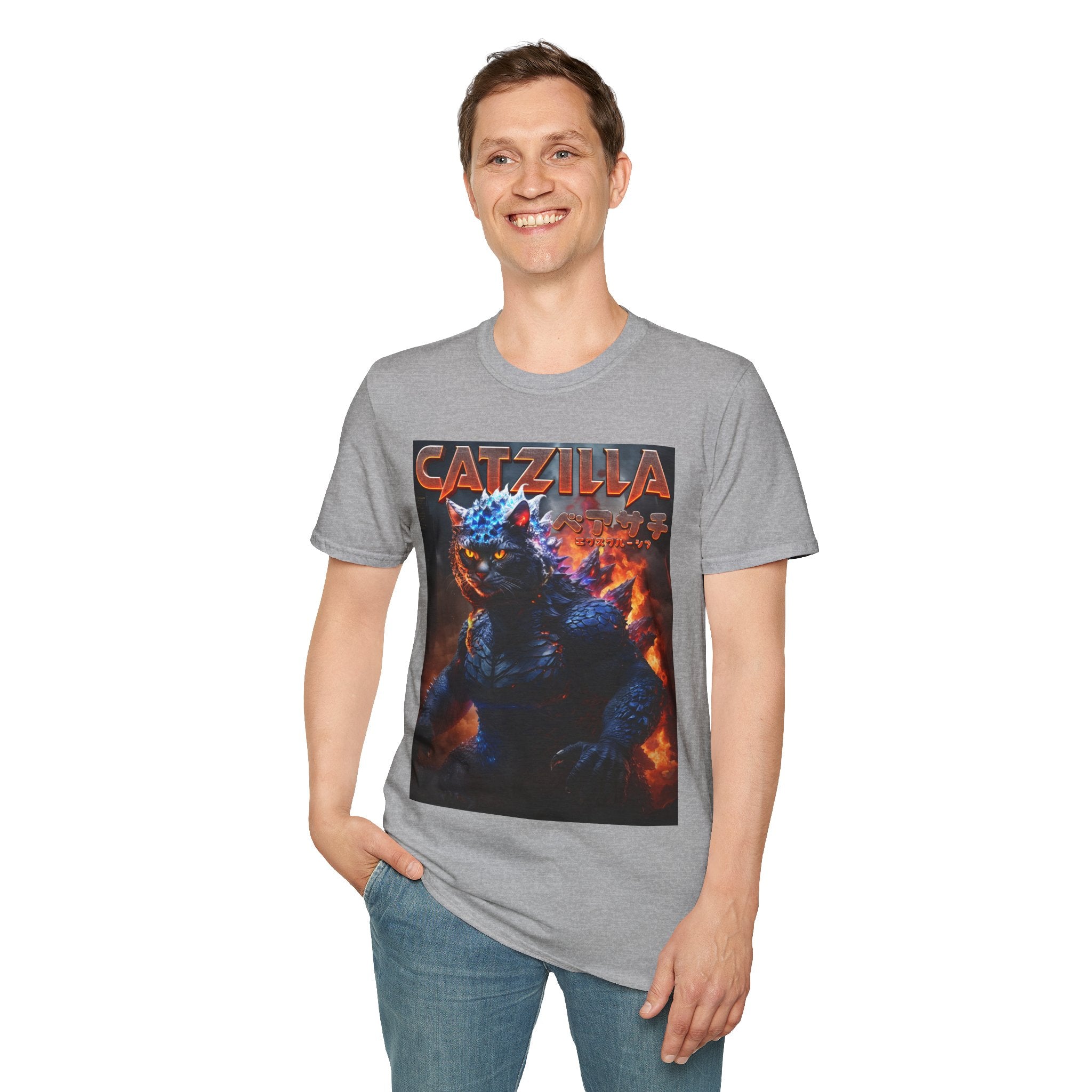 Fake Designer™: Catzilla │ Softsyle T-shirt