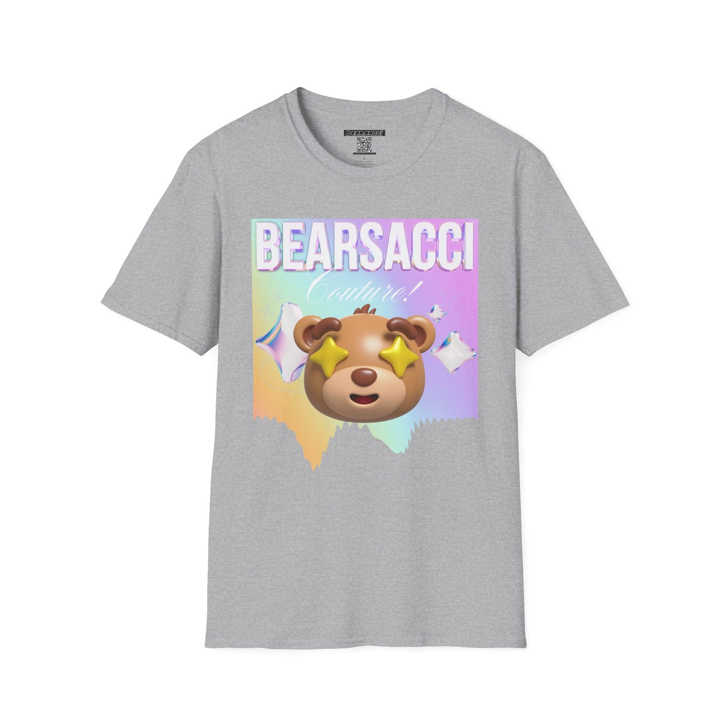 Fake Designer™: Holo Teddy Bear│ Softsyle T-shirt