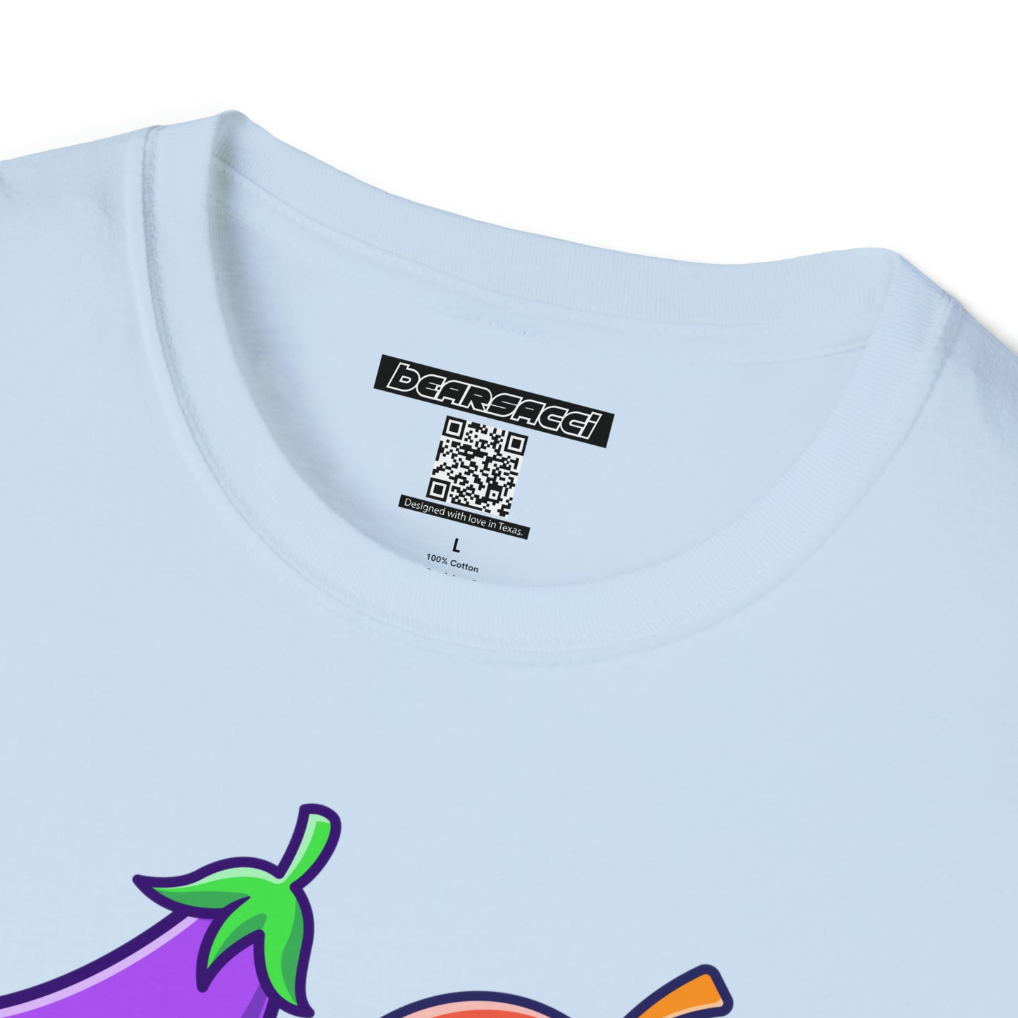 SlutPride™ X HyperPop™: Eggplant & Peach │ Softsyle T-shirt