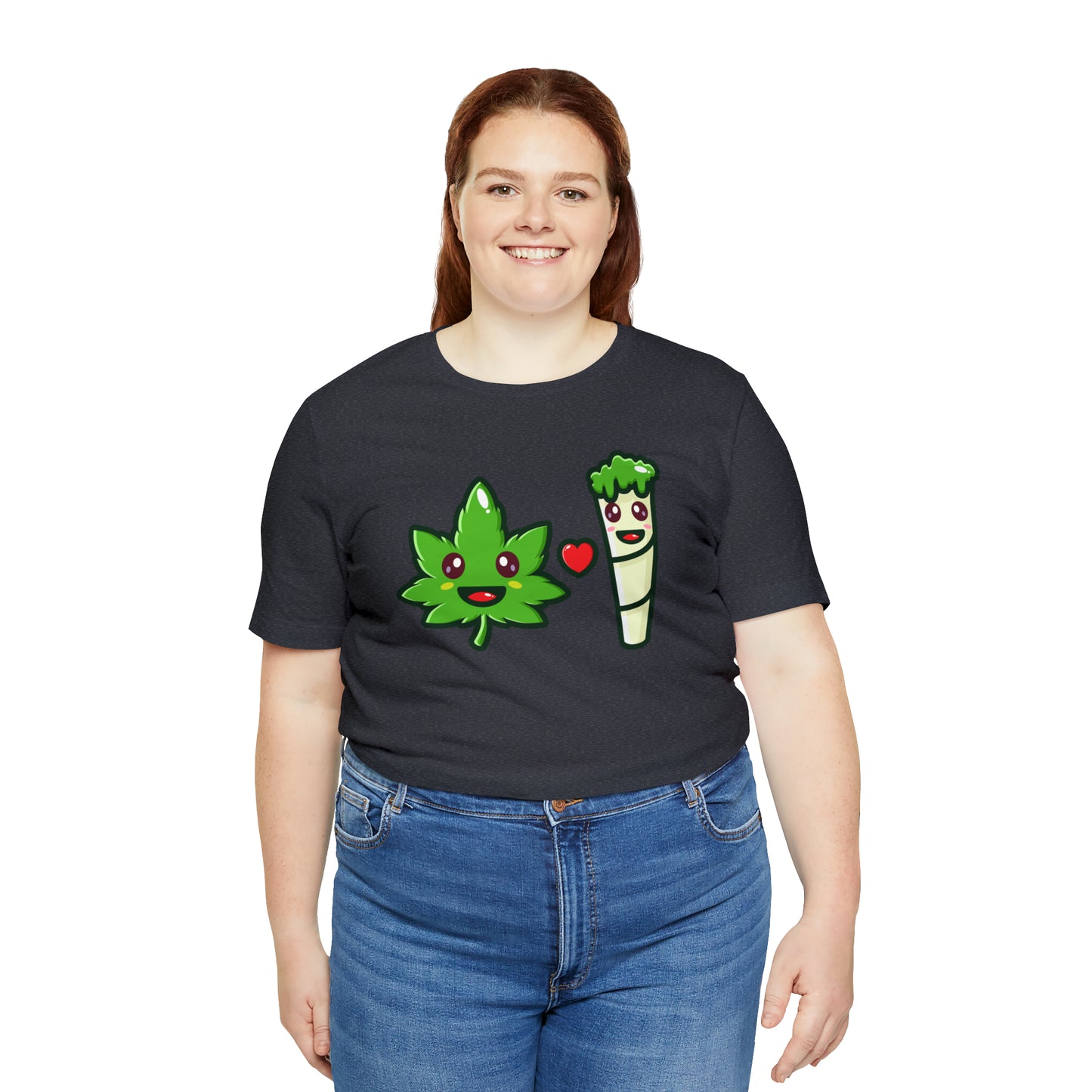 Stoney: Leafy Loves Blunty  │Premium Jersey T-shirt