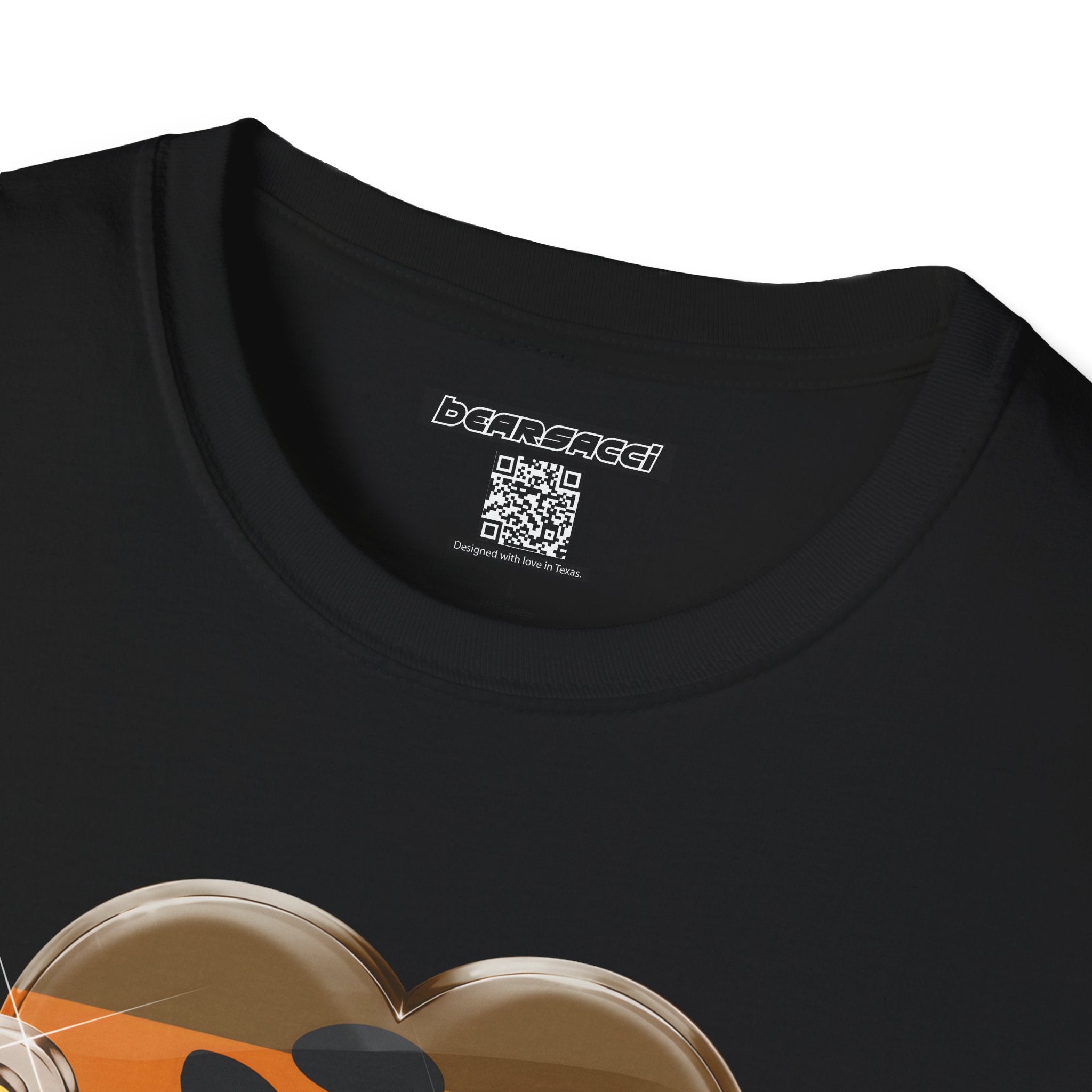 Bearbie®: Heart Claw Logo (Bear Flag Version)│ Softsyle T-shirt