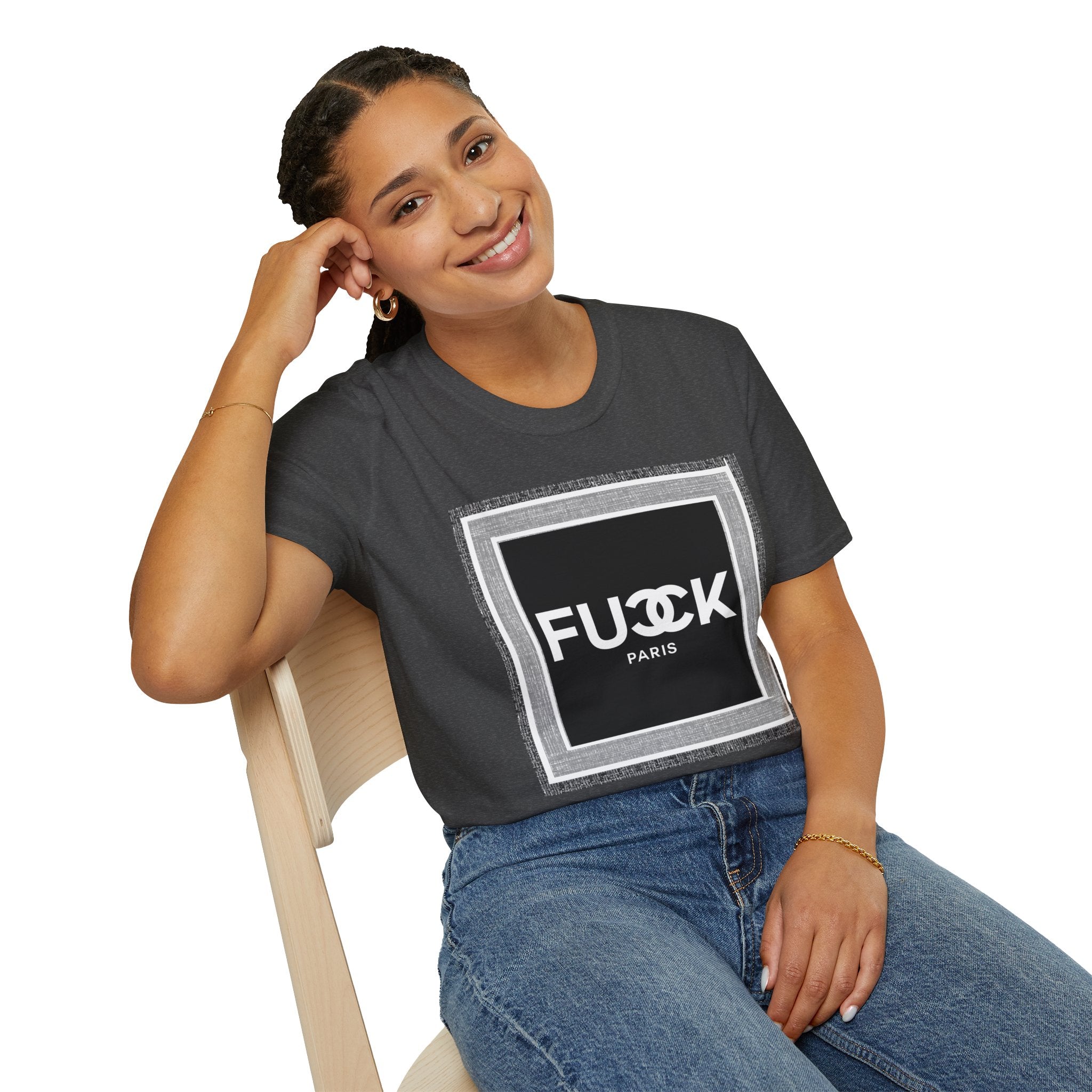 Fake Designer™: Fuck Paris│ Softsyle T-shirt