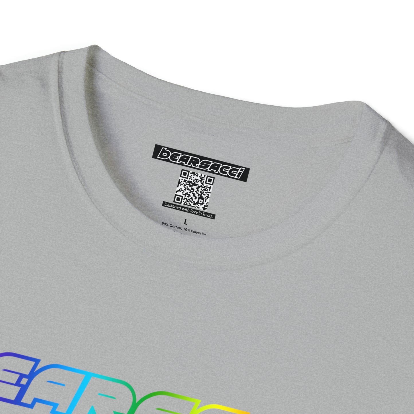 Bearsacci "Pride" Logo Outline │ Softsyle T-shirt