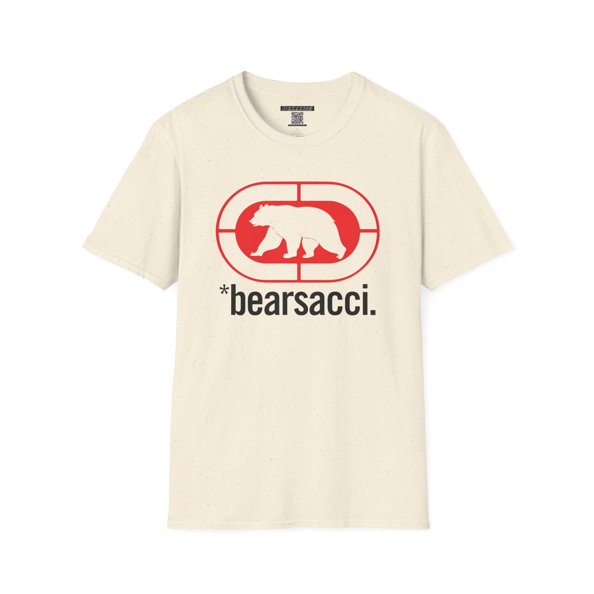 Bearmart® X FakeDesigner®: Bearsacci® Street Logo Tee │Softsyle T-shirt