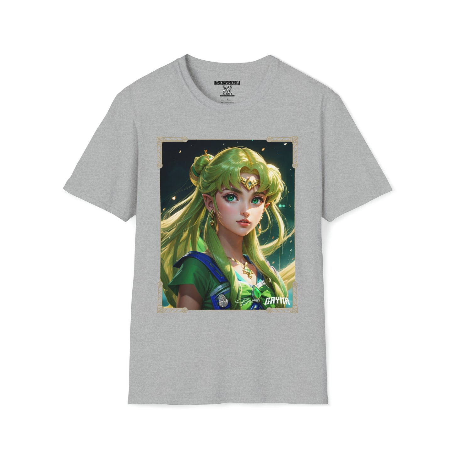 Gaymer™: Sailor Link (gender-bend) Closeup │ Softsyle T-shirt