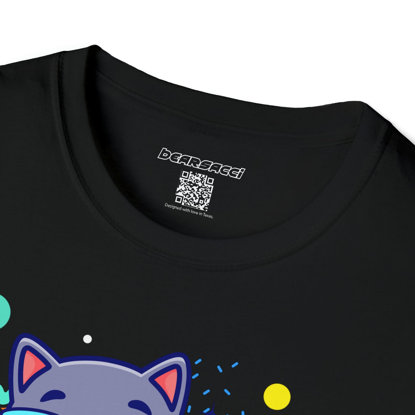 HyperPop™: Hella Dope 90s Cat │ Softsyle T-shirt